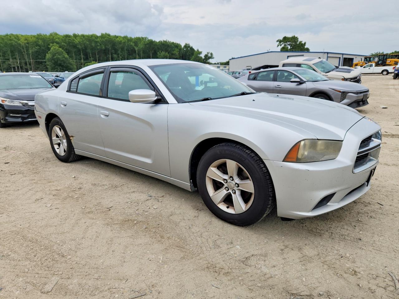 2012 Dodge Charger Se Silver vin: 2C3CDXBG9CH297875