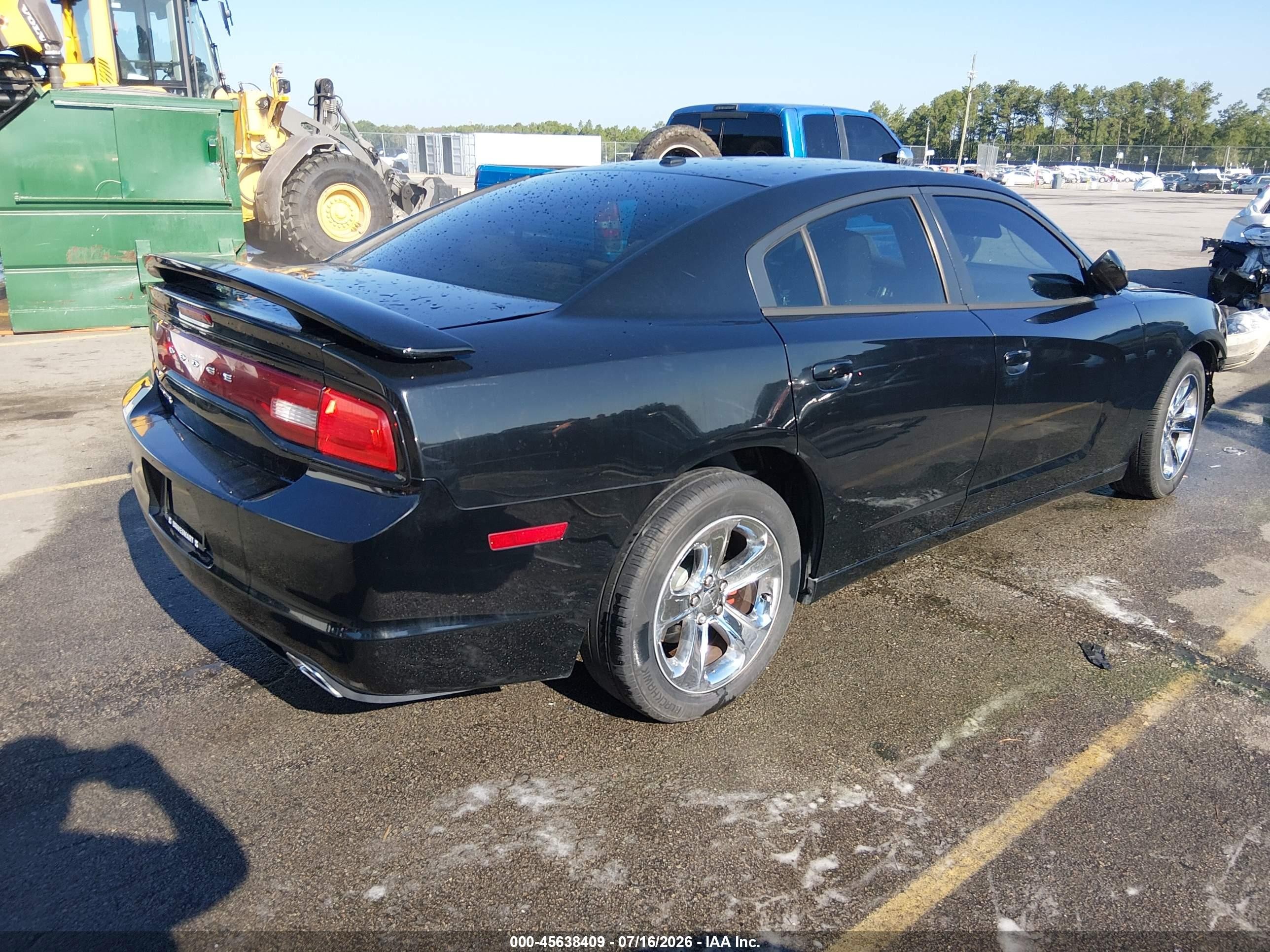 2013 Dodge Charger Se Черный vin: 2C3CDXBG9DH526976