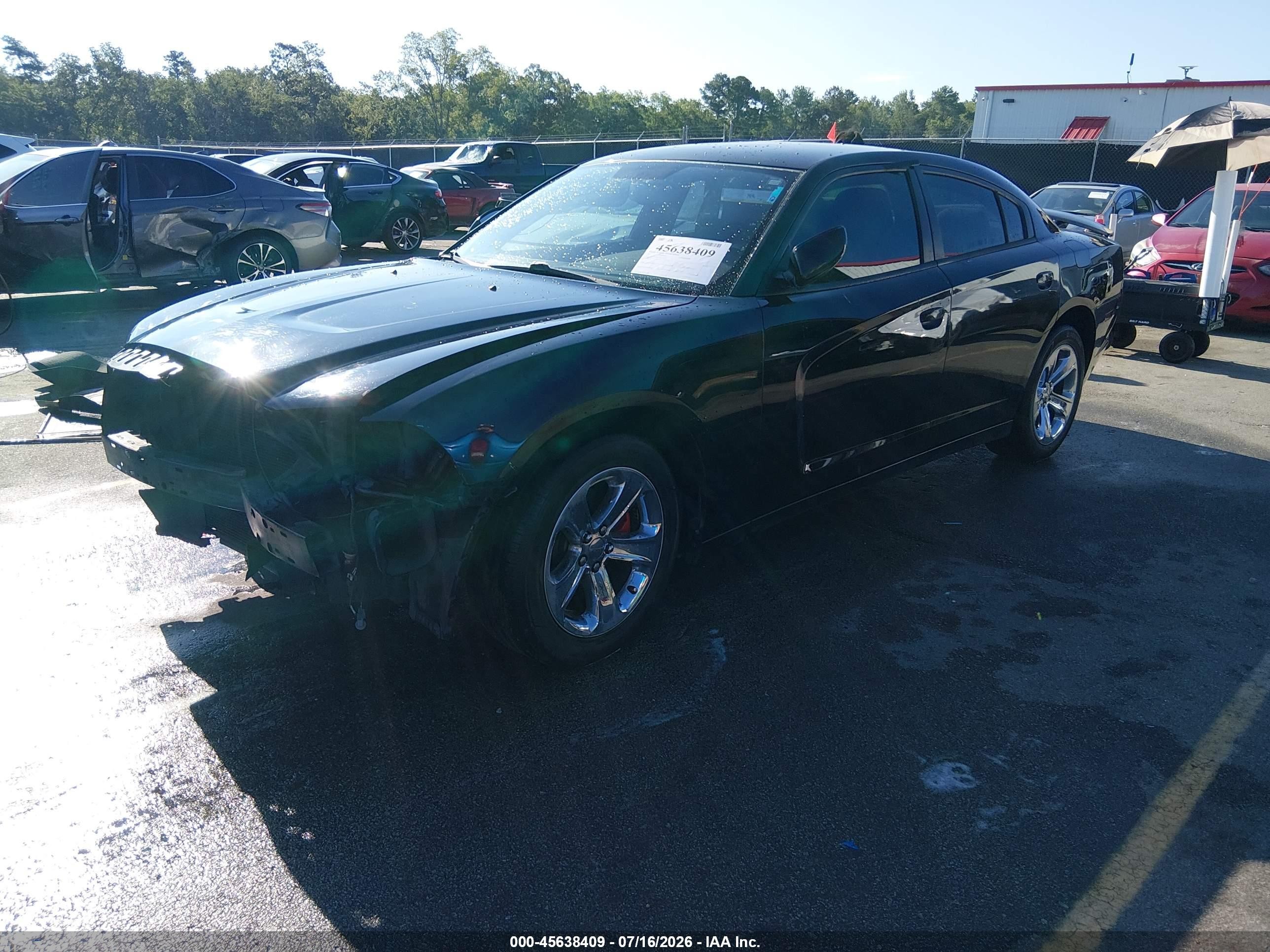 2013 Dodge Charger Se Черный vin: 2C3CDXBG9DH526976