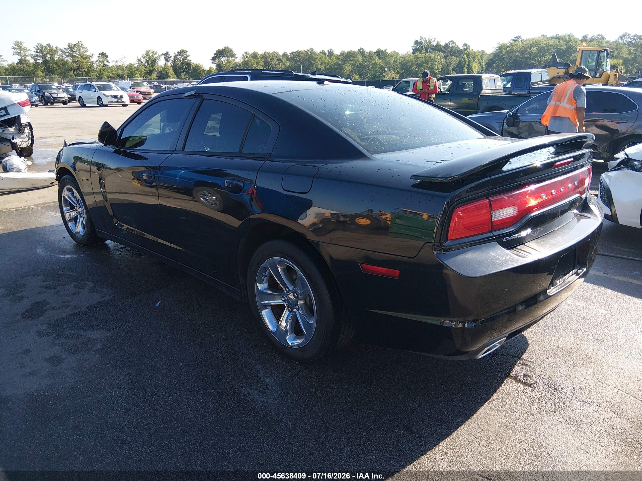 2013 Dodge Charger Se Черный vin: 2C3CDXBG9DH526976