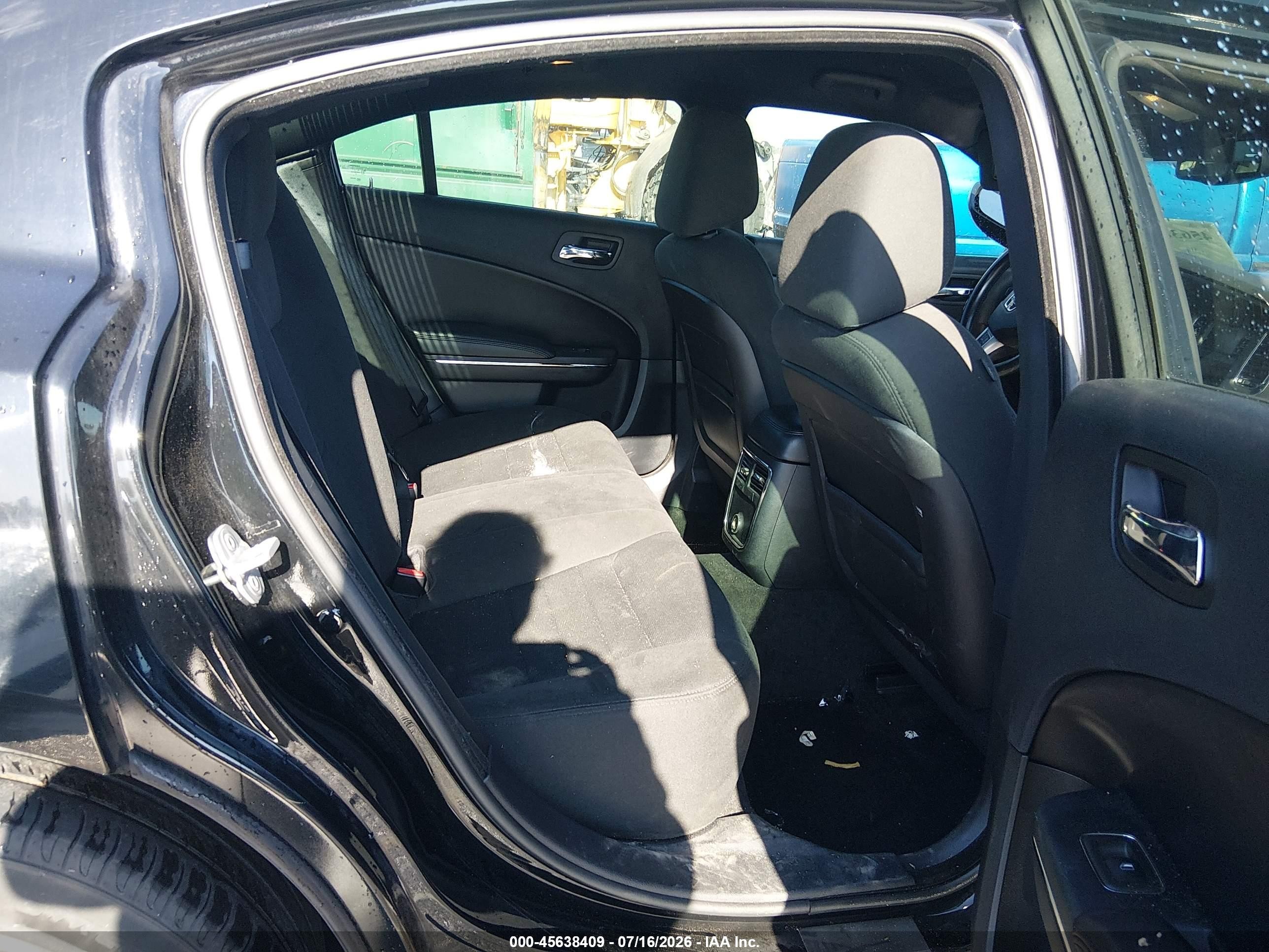 2013 Dodge Charger Se Черный vin: 2C3CDXBG9DH526976