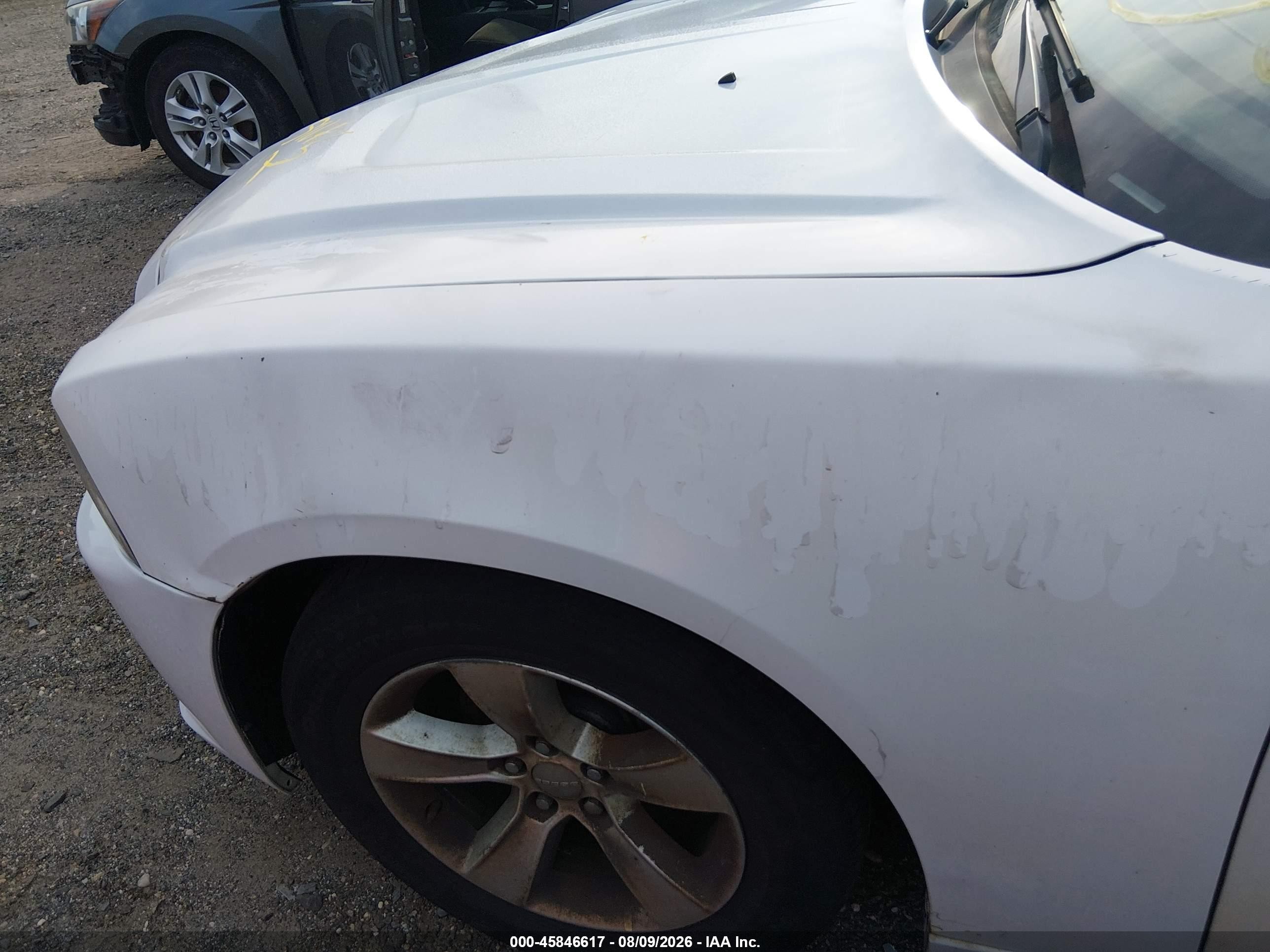 2013 Dodge Charger Se White vin: 2C3CDXBG9DH531398