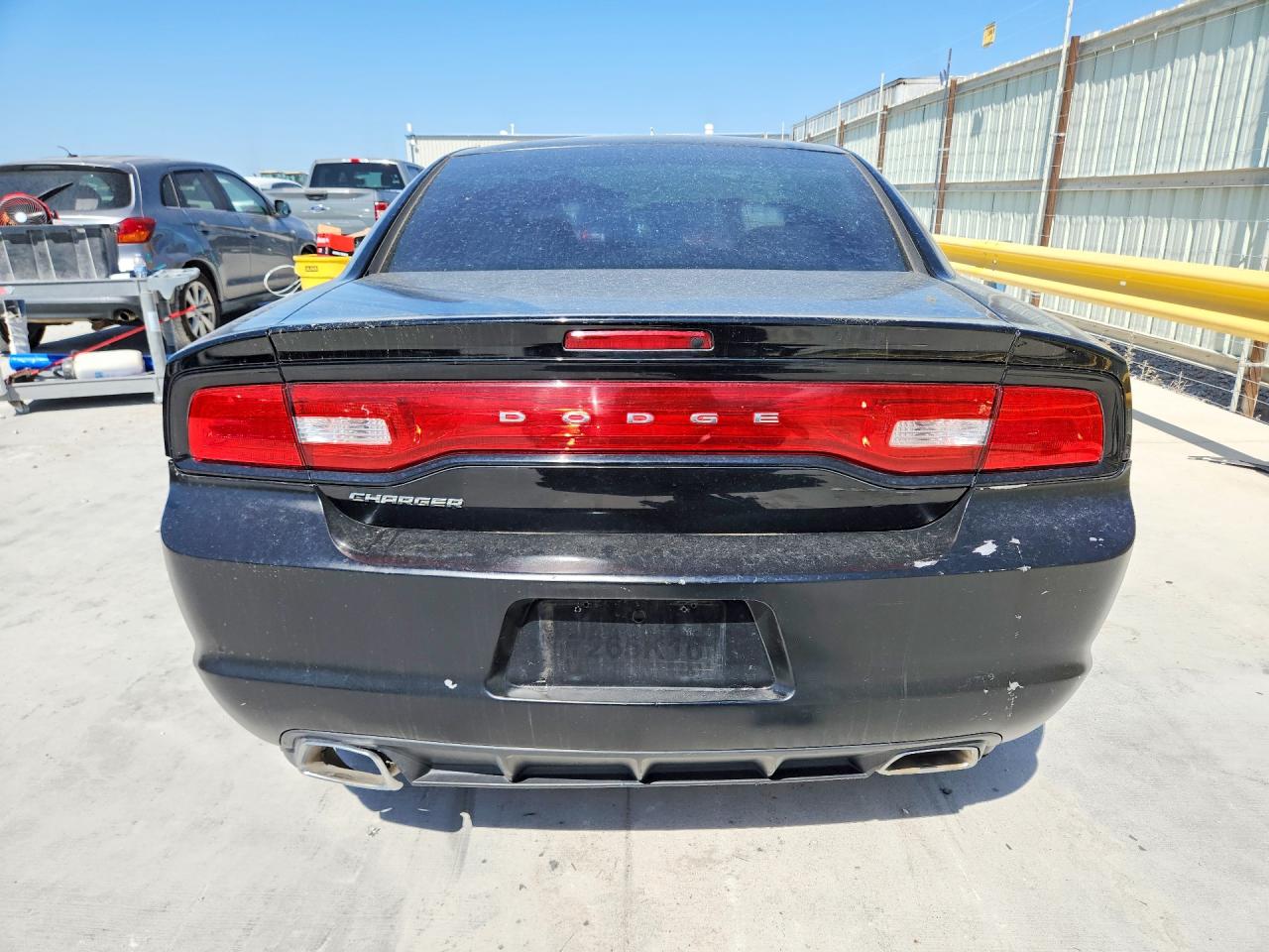 2013 Dodge Charger Se Black vin: 2C3CDXBG9DH545916
