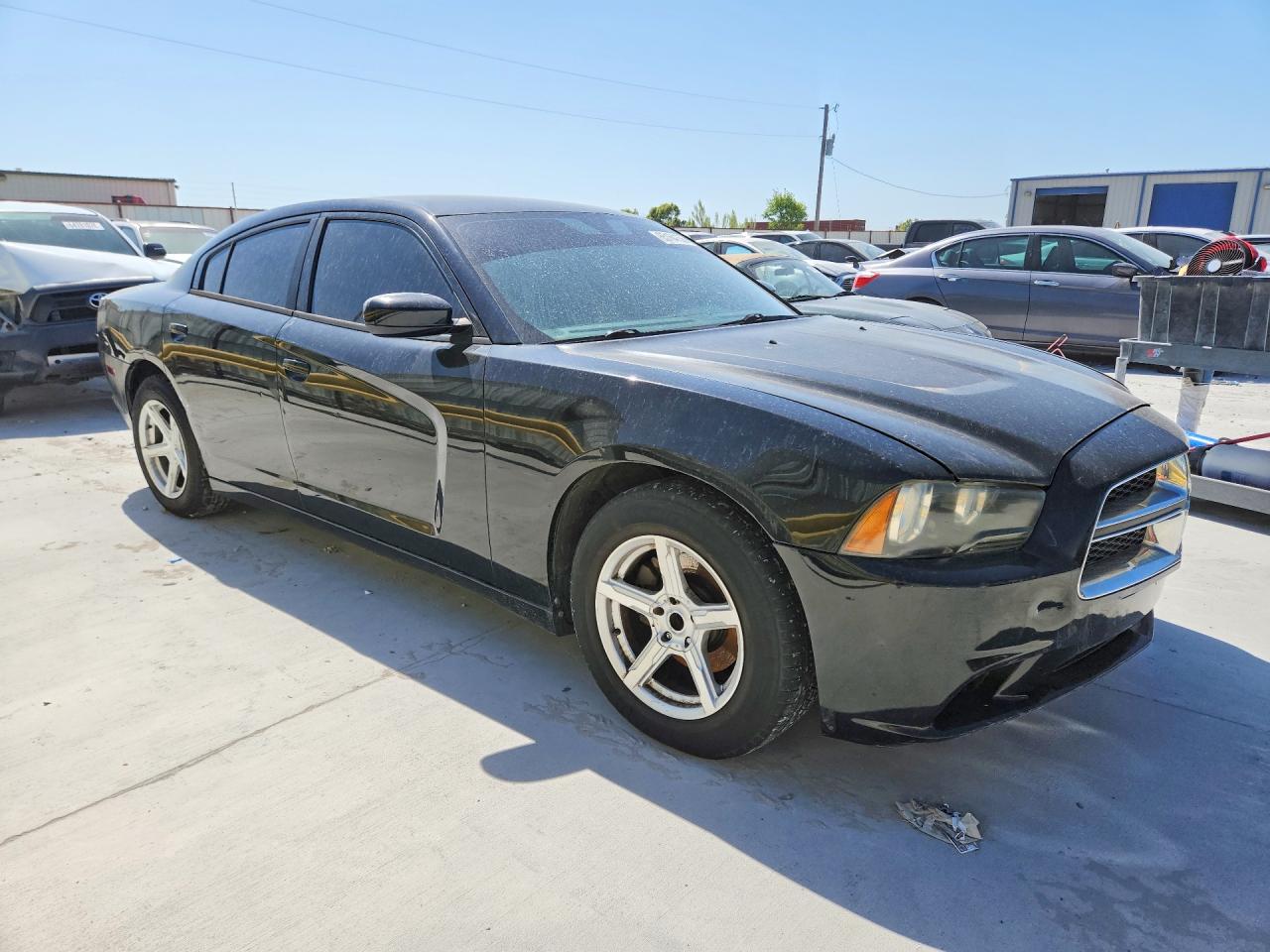 2013 Dodge Charger Se Black vin: 2C3CDXBG9DH545916
