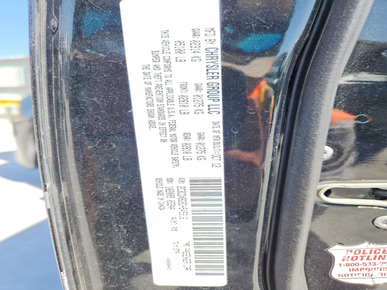 2013 Dodge Charger Se Black vin: 2C3CDXBG9DH545916