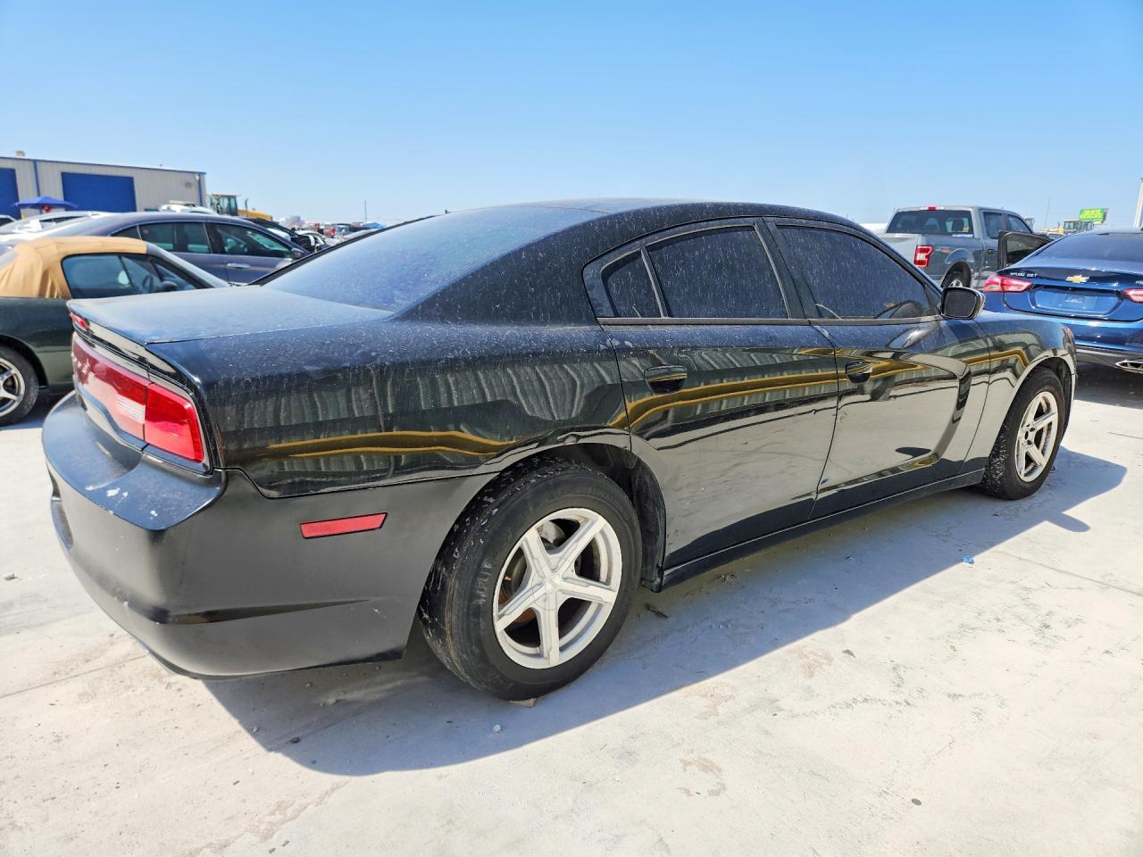 2013 Dodge Charger Se Black vin: 2C3CDXBG9DH545916