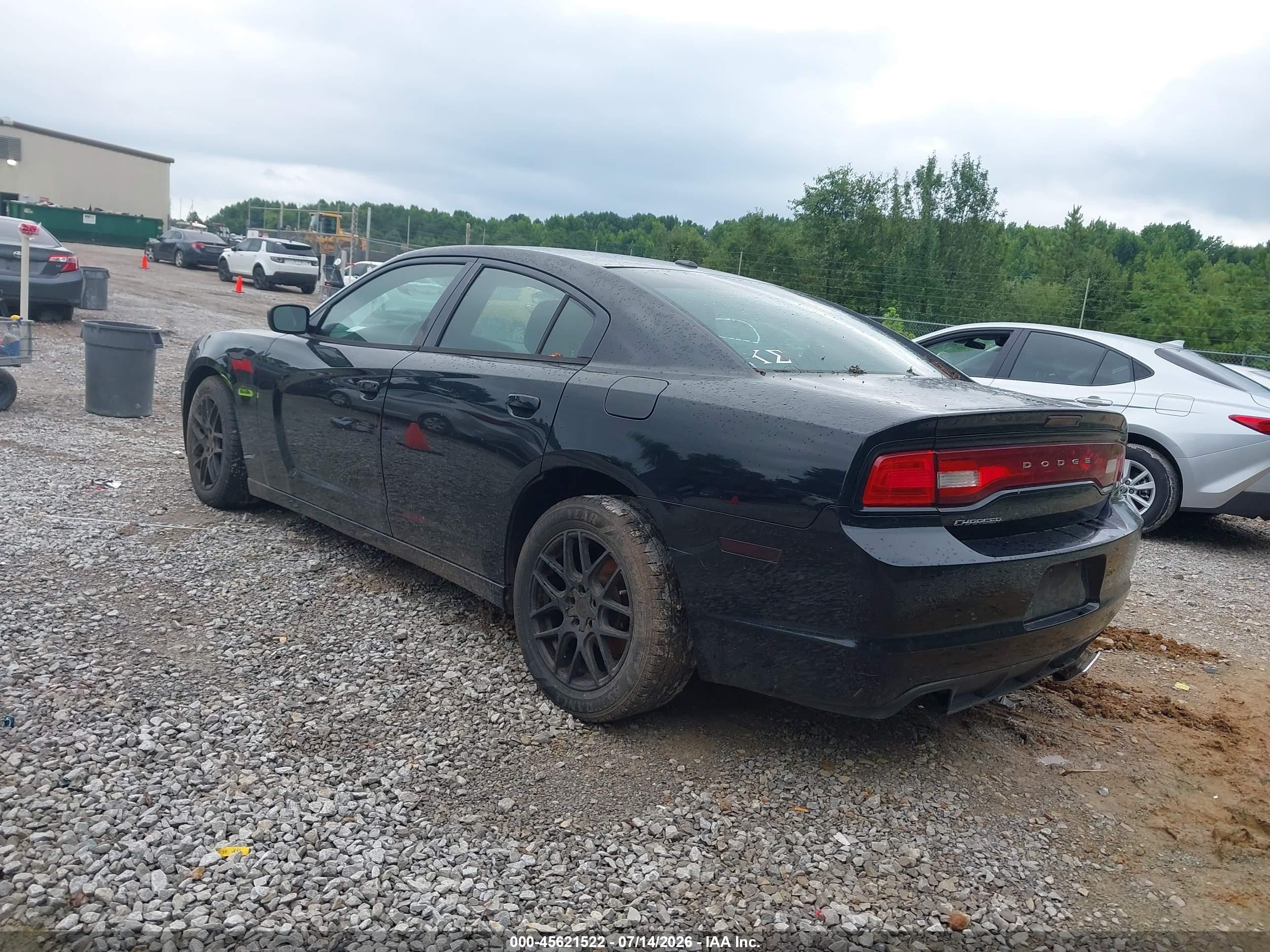 2013 Dodge Charger Se Black vin: 2C3CDXBG9DH571710