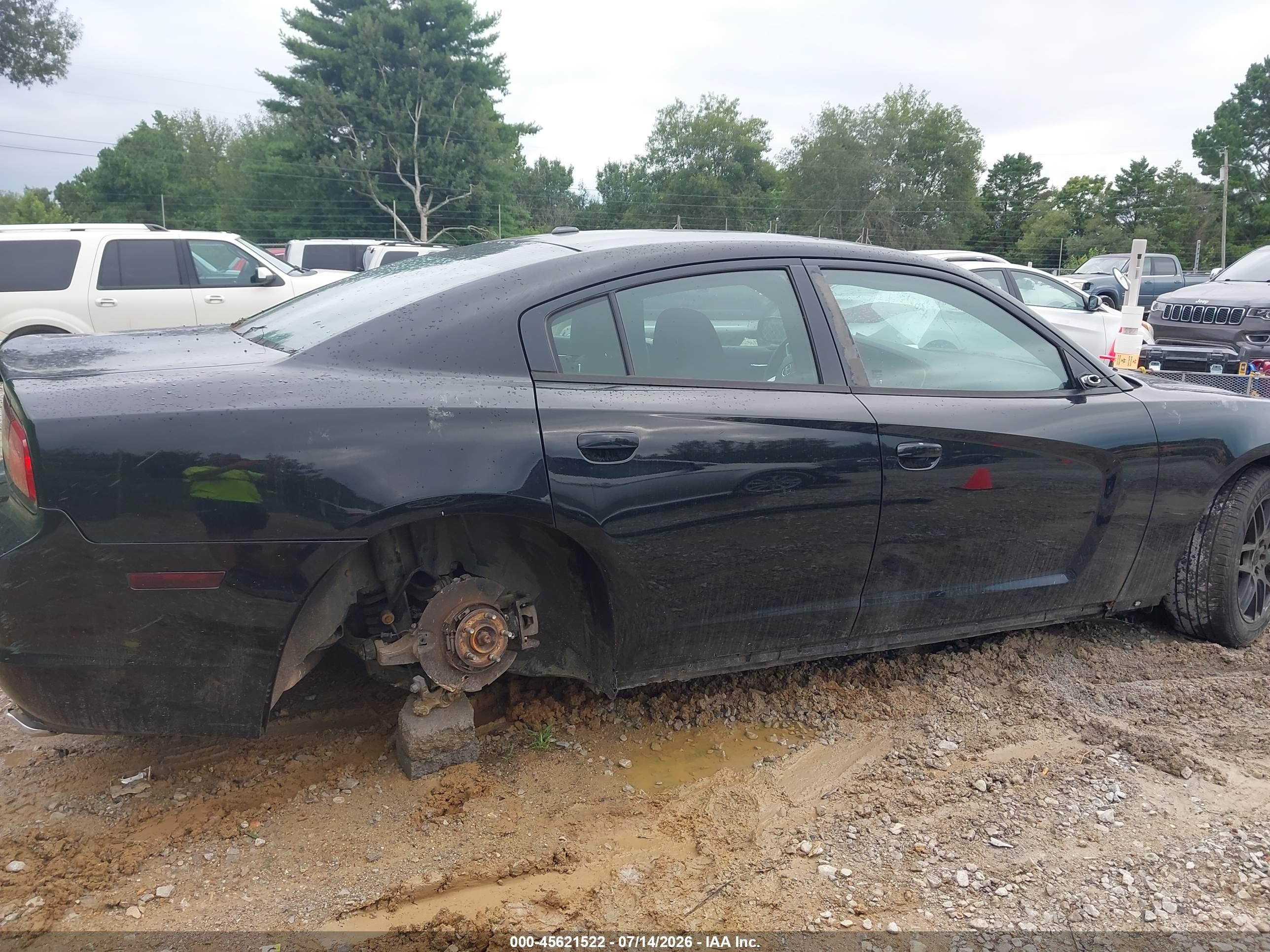 2013 Dodge Charger Se Black vin: 2C3CDXBG9DH571710