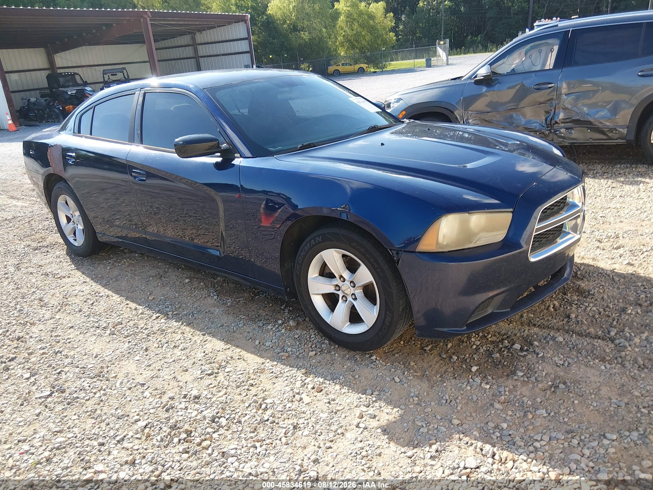 2013 Dodge Charger Se Blue vin: 2C3CDXBG9DH571772