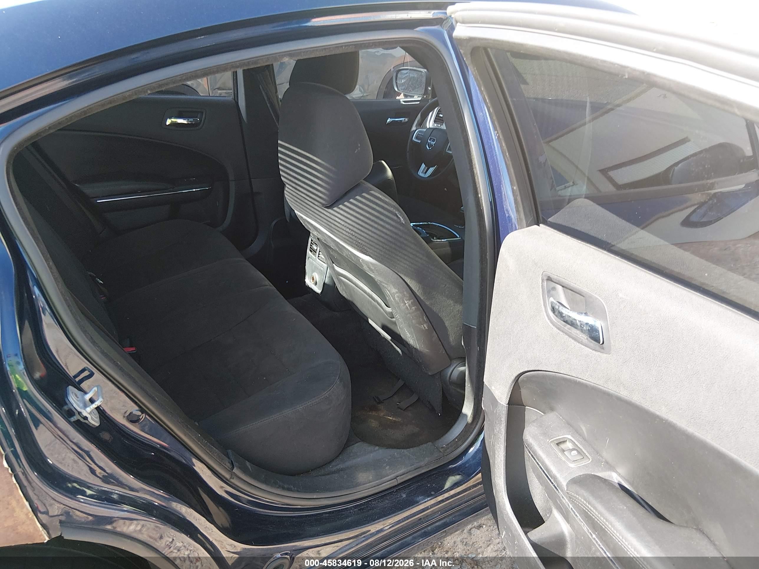 2013 Dodge Charger Se Blue vin: 2C3CDXBG9DH571772