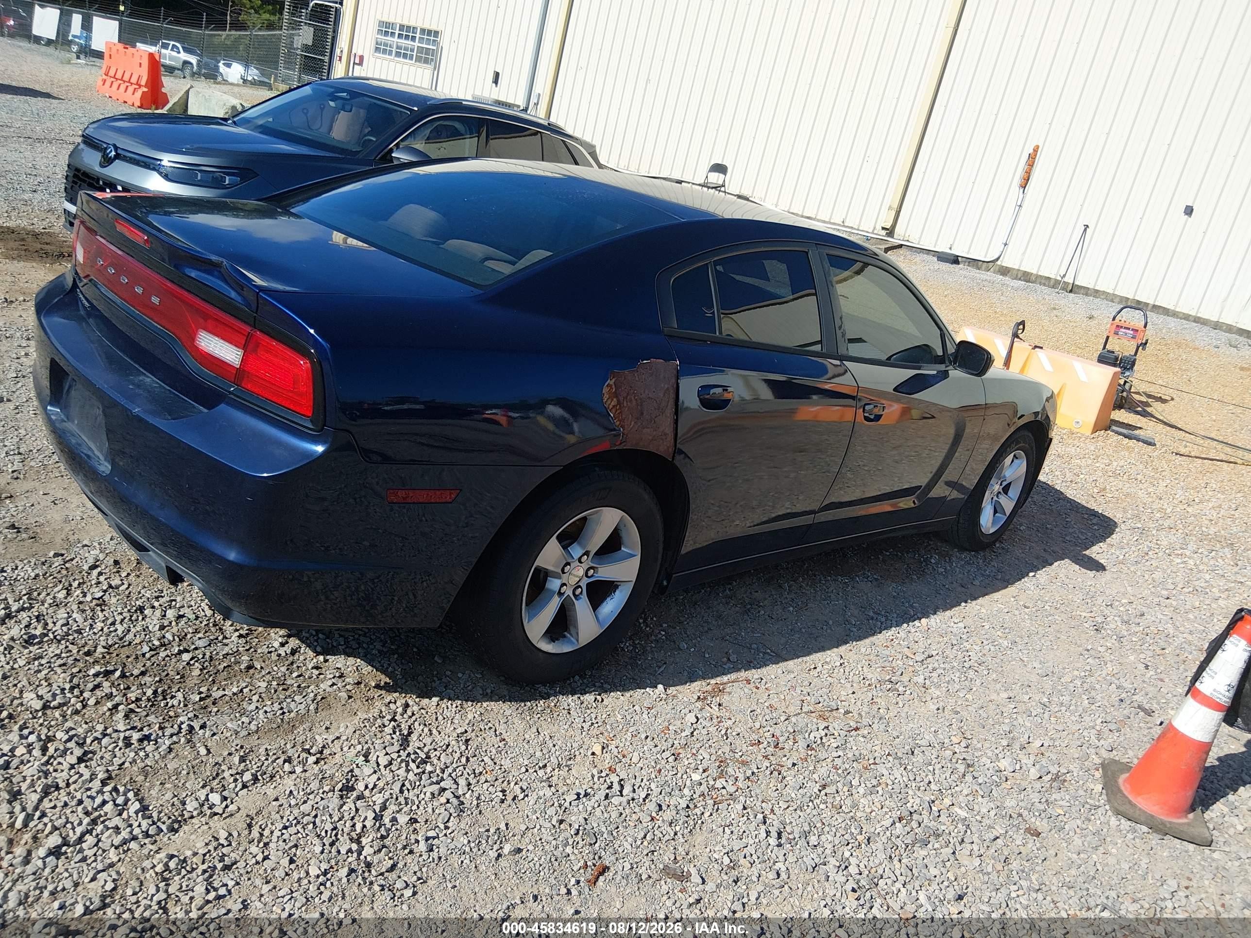 2013 Dodge Charger Se Blue vin: 2C3CDXBG9DH571772
