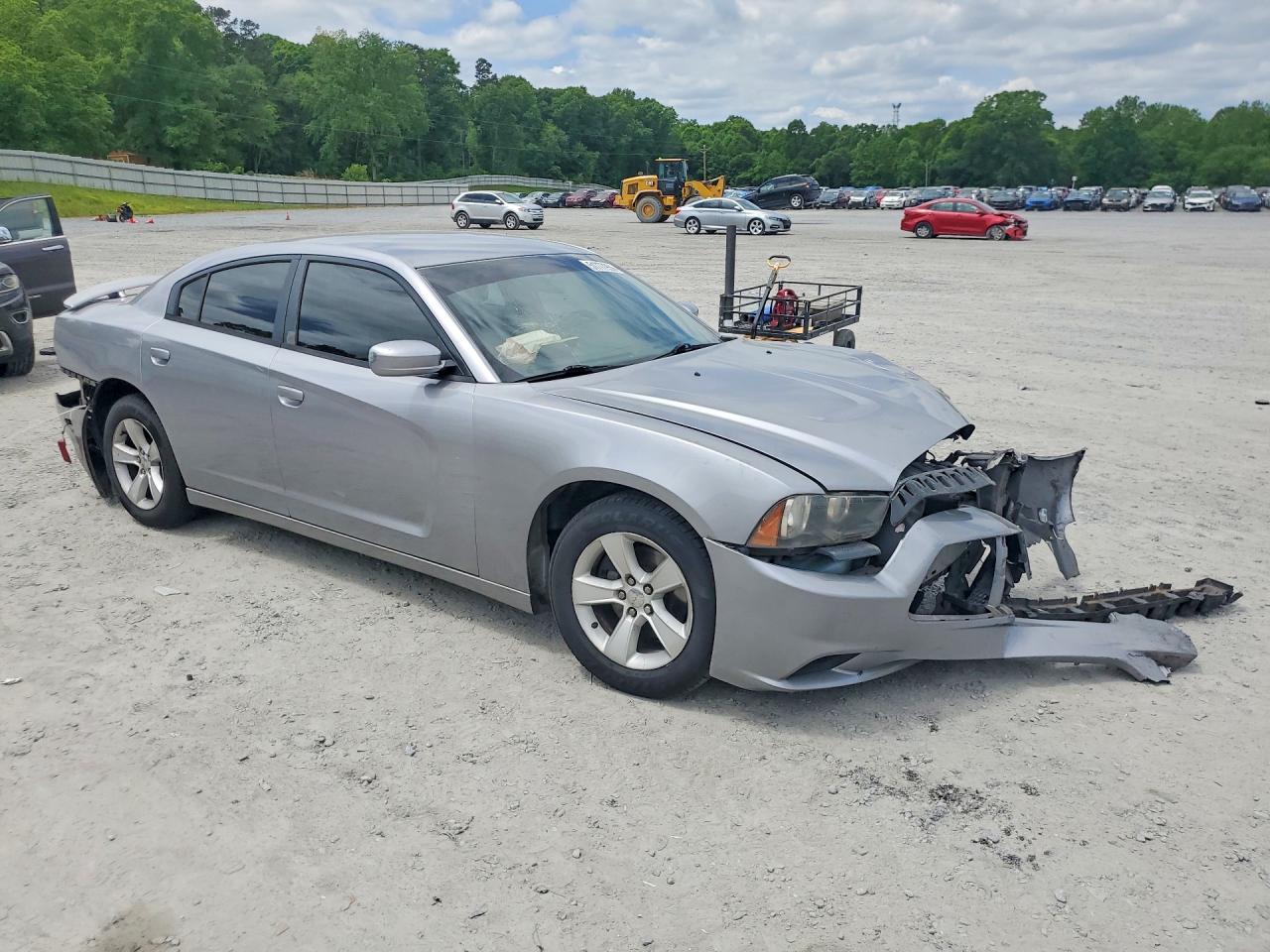 2013 Dodge Charger Silver vin: 2C3CDXBG9DH624311