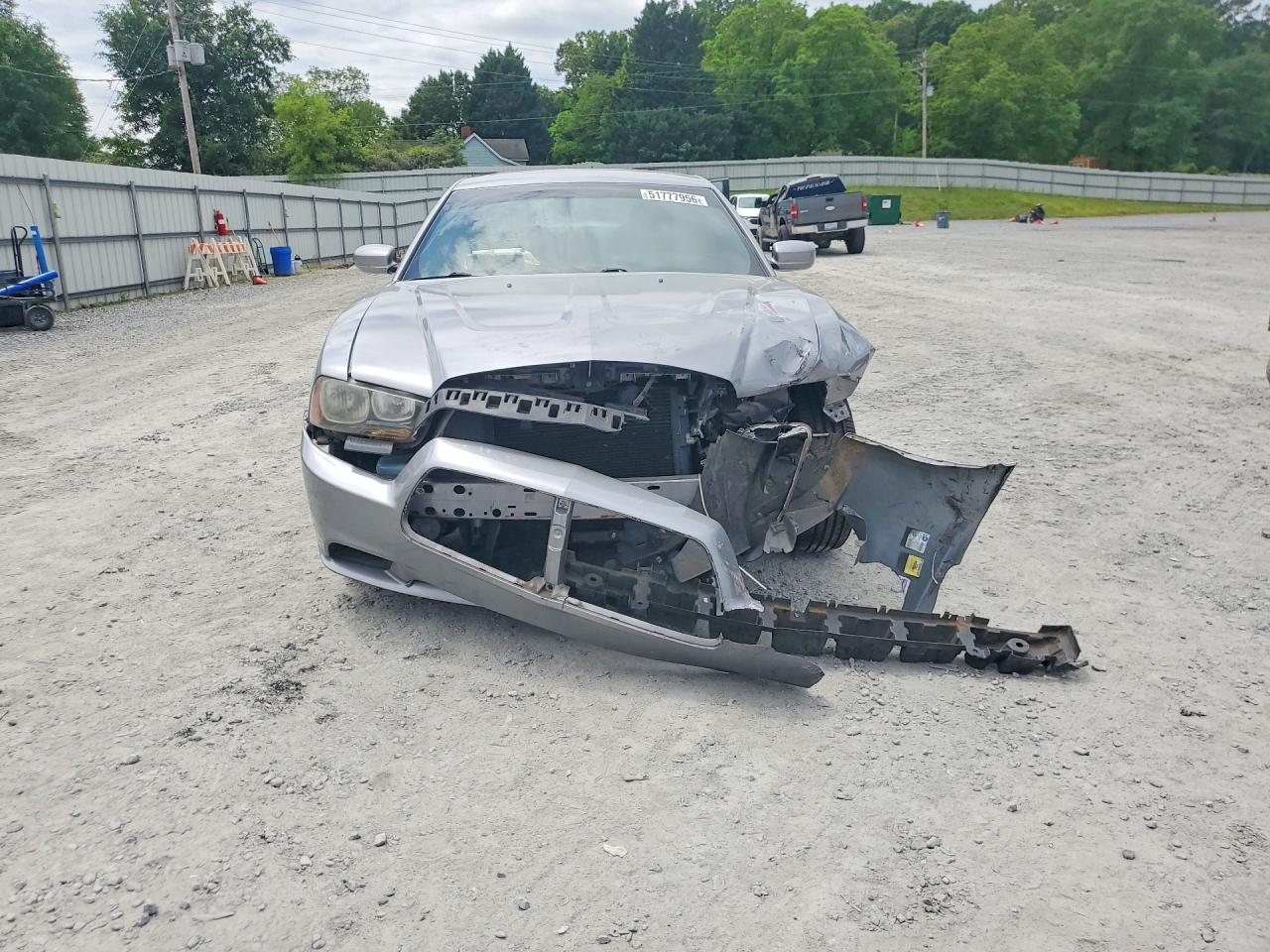 2013 Dodge Charger Silver vin: 2C3CDXBG9DH624311