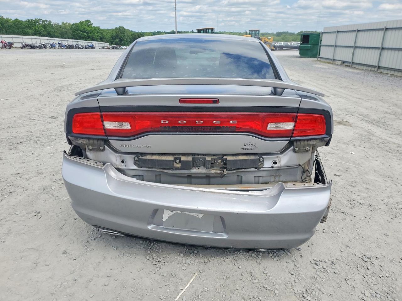 2013 Dodge Charger Silver vin: 2C3CDXBG9DH624311