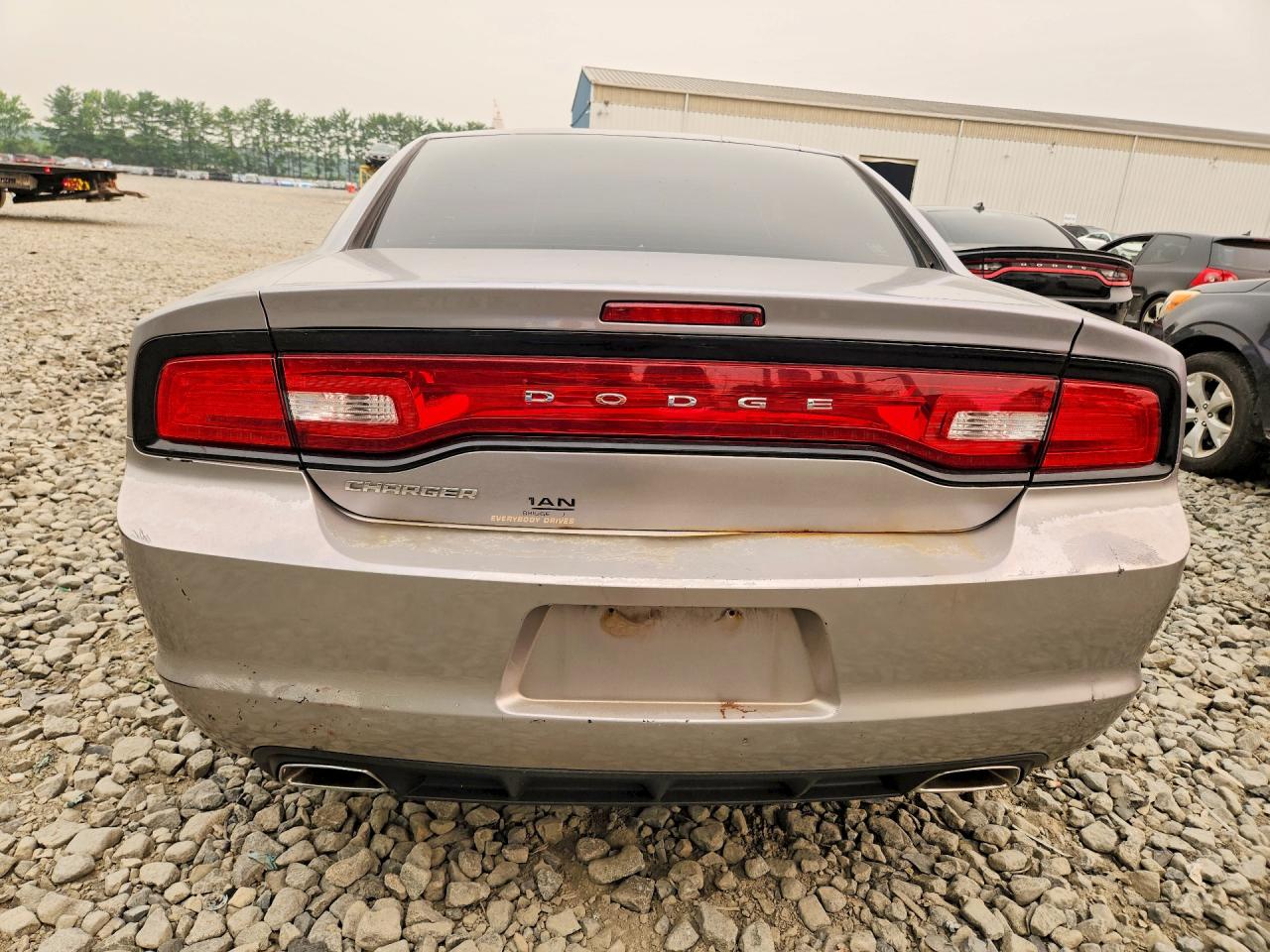 2013 Dodge Charger Se Silver vin: 2C3CDXBG9DH666106