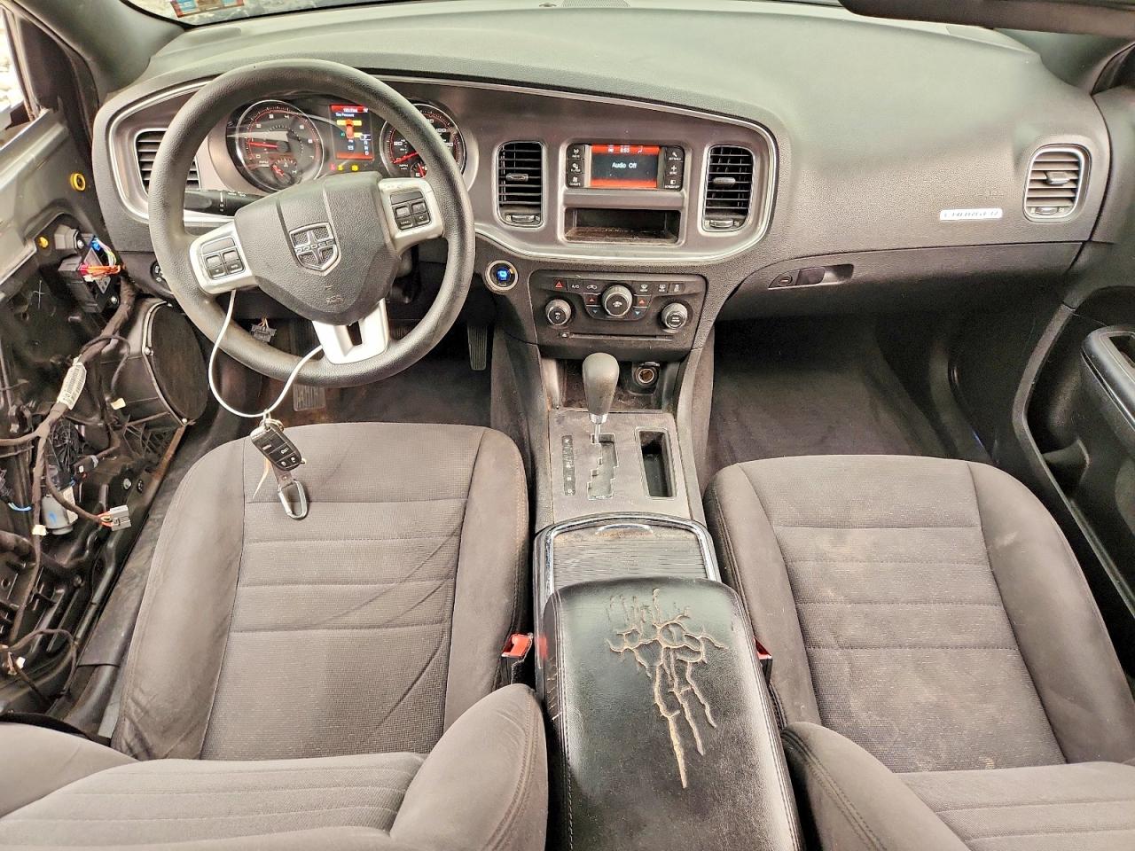 2013 Dodge Charger Se Silver vin: 2C3CDXBG9DH666106