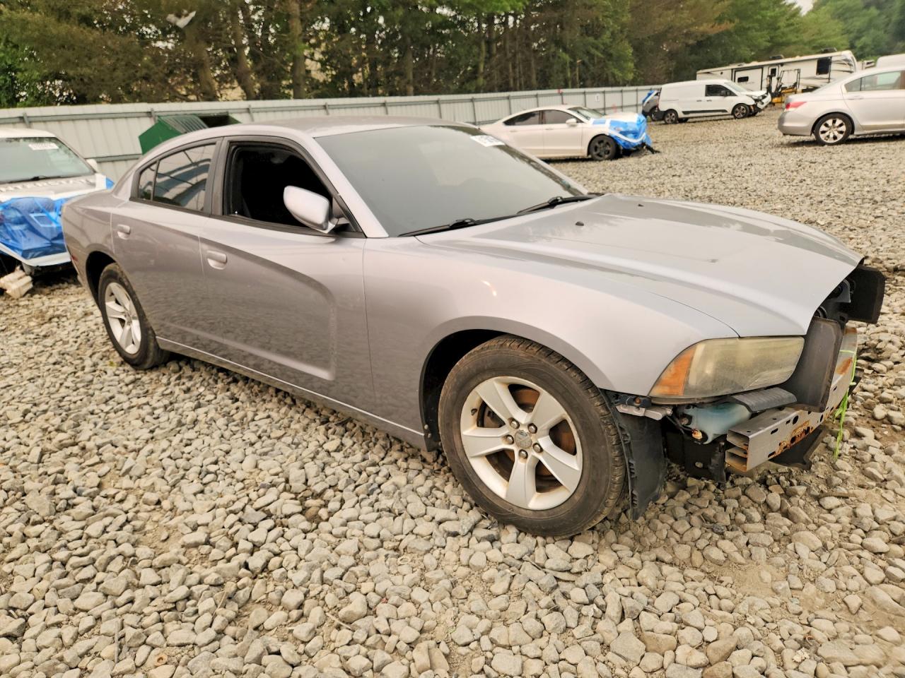 2013 Dodge Charger Se Silver vin: 2C3CDXBG9DH666106