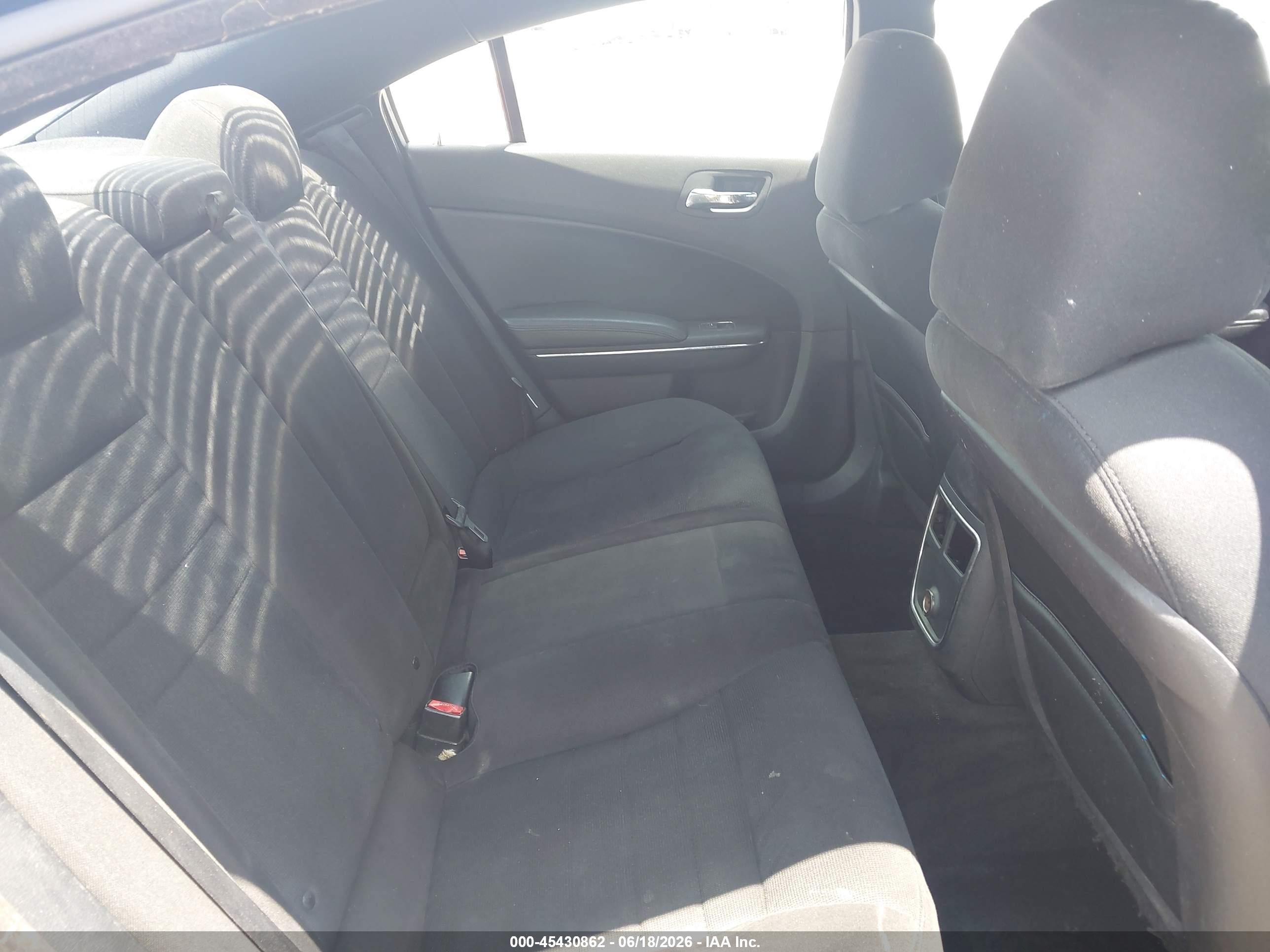 2013 Dodge Charger Se Black vin: 2C3CDXBG9DH679888