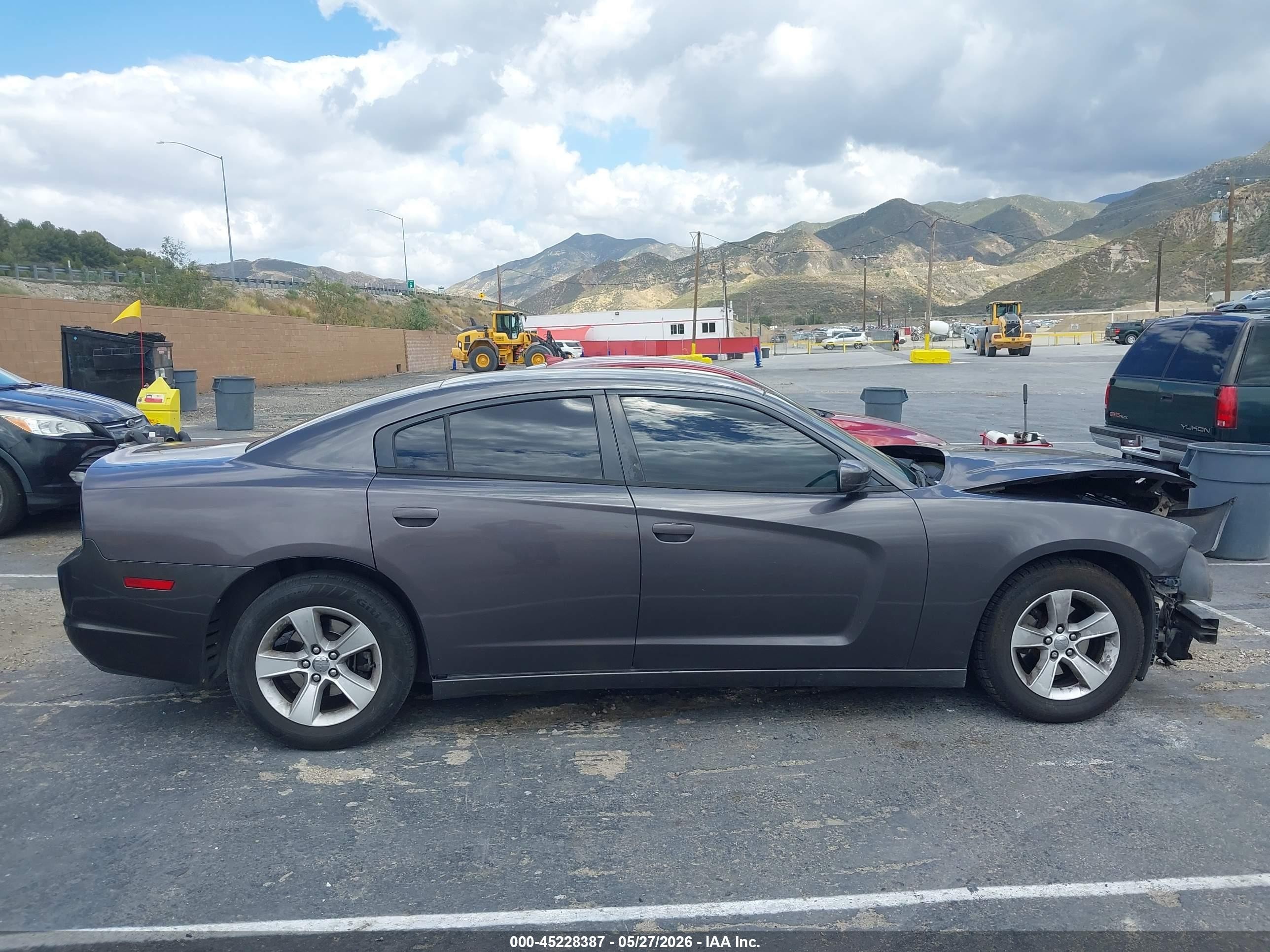 2013 Dodge Charger Se Gray vin: 2C3CDXBG9DH689076