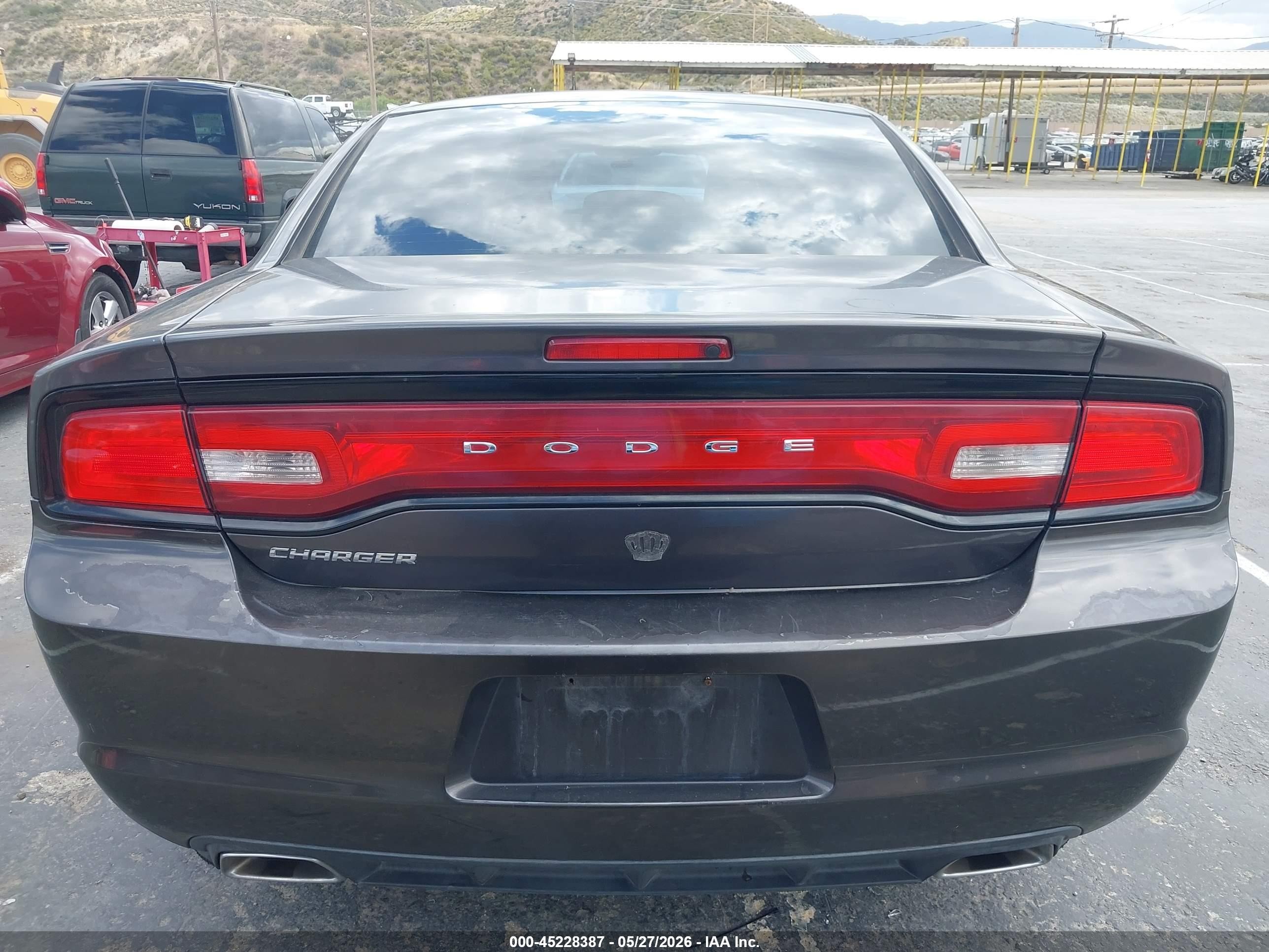 2013 Dodge Charger Se Gray vin: 2C3CDXBG9DH689076
