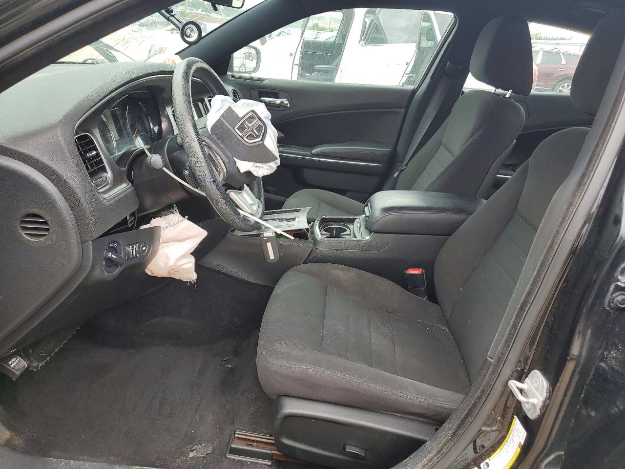 2014 Dodge Charger Se Black vin: 2C3CDXBG9EH107740