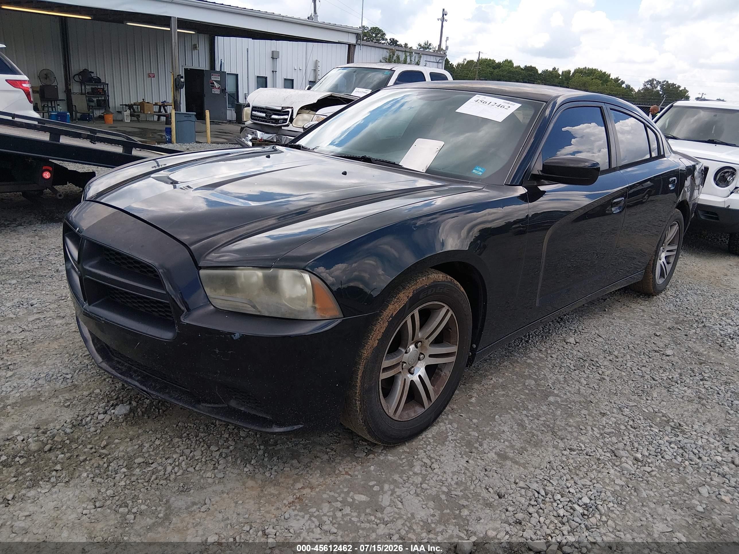 2014 Dodge Charger Se Black vin: 2C3CDXBG9EH130015