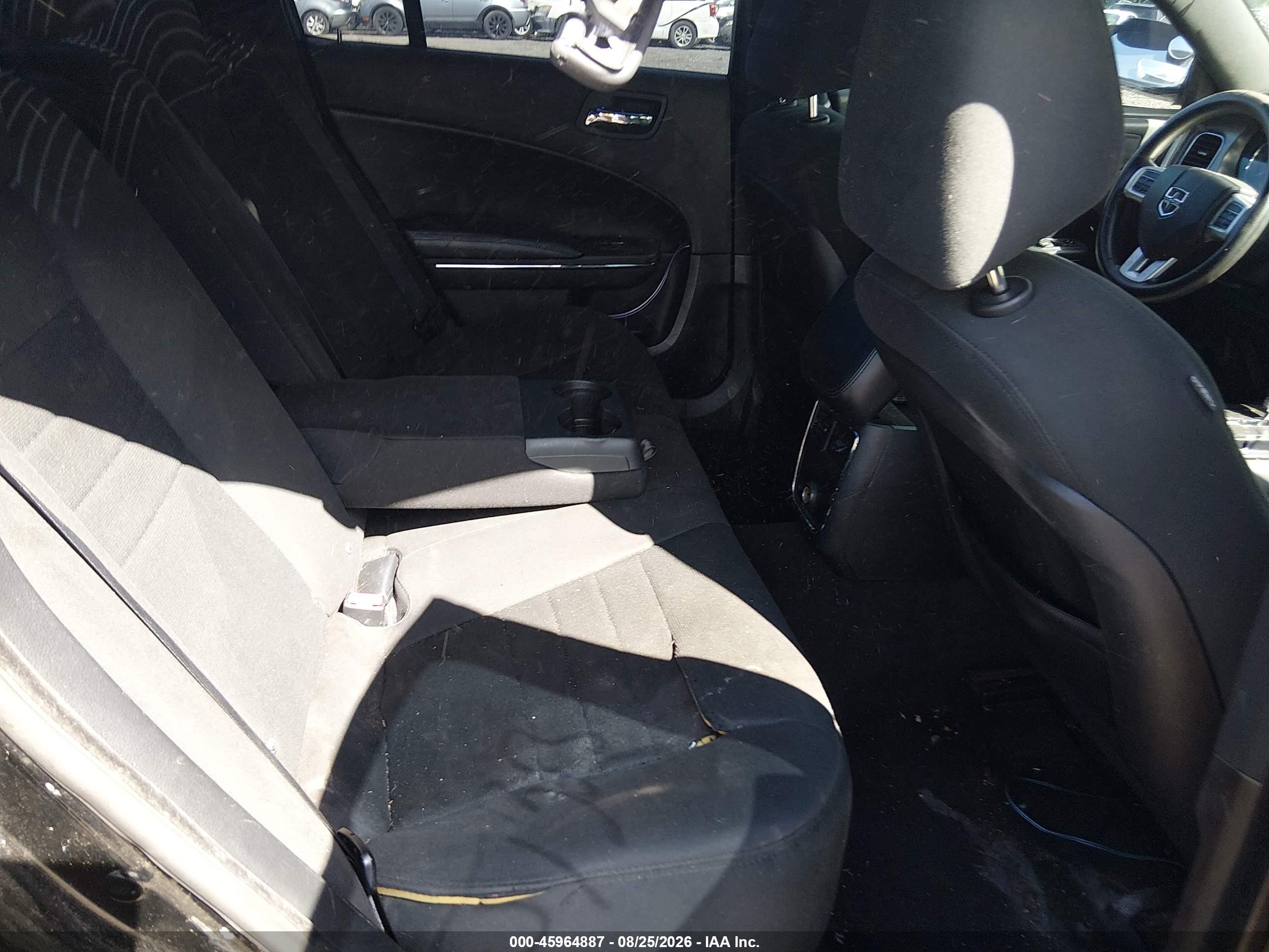 2014 Dodge Charger Se Black vin: 2C3CDXBG9EH150135
