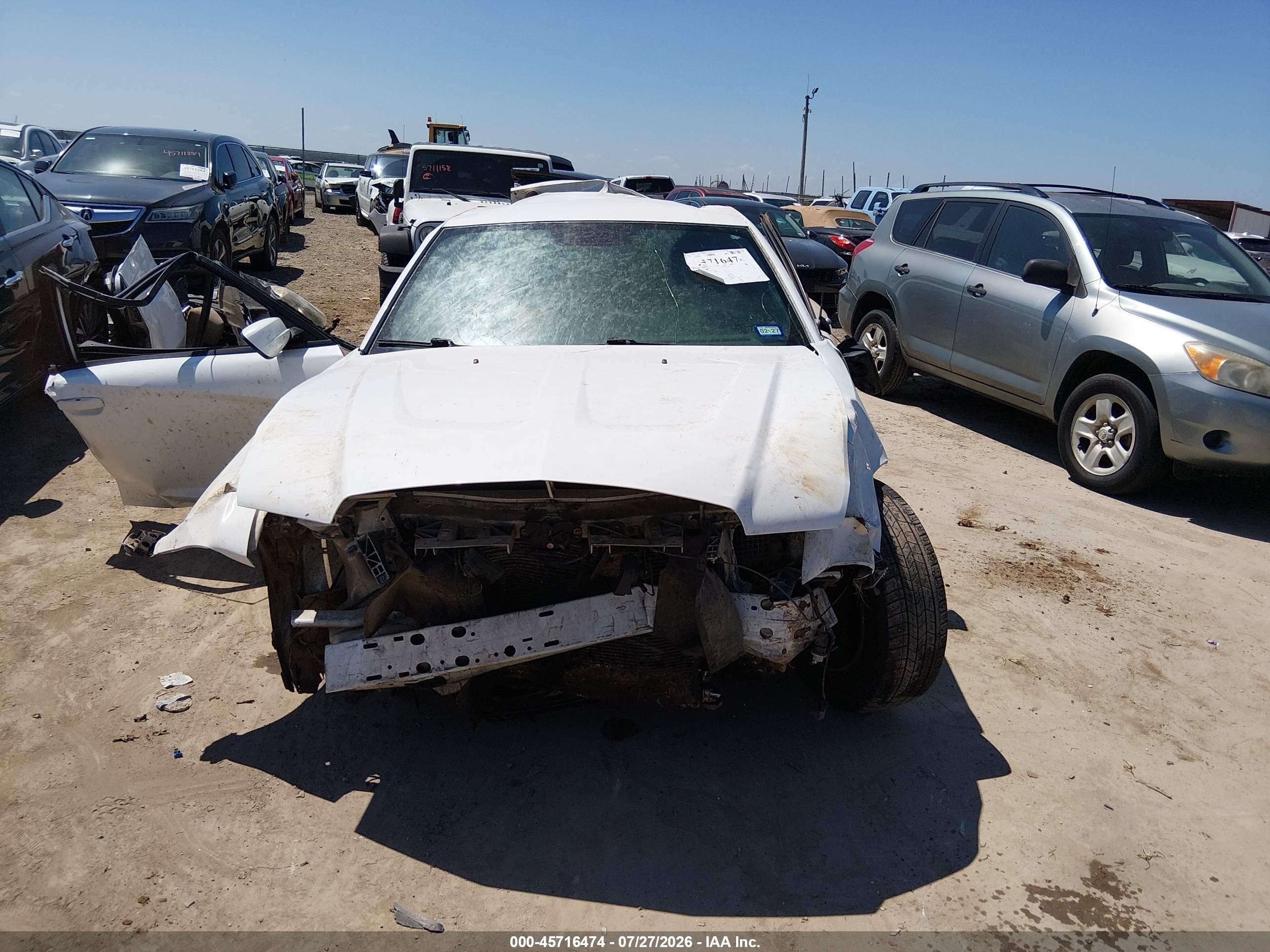 2014 Dodge Charger Se White vin: 2C3CDXBG9EH168618