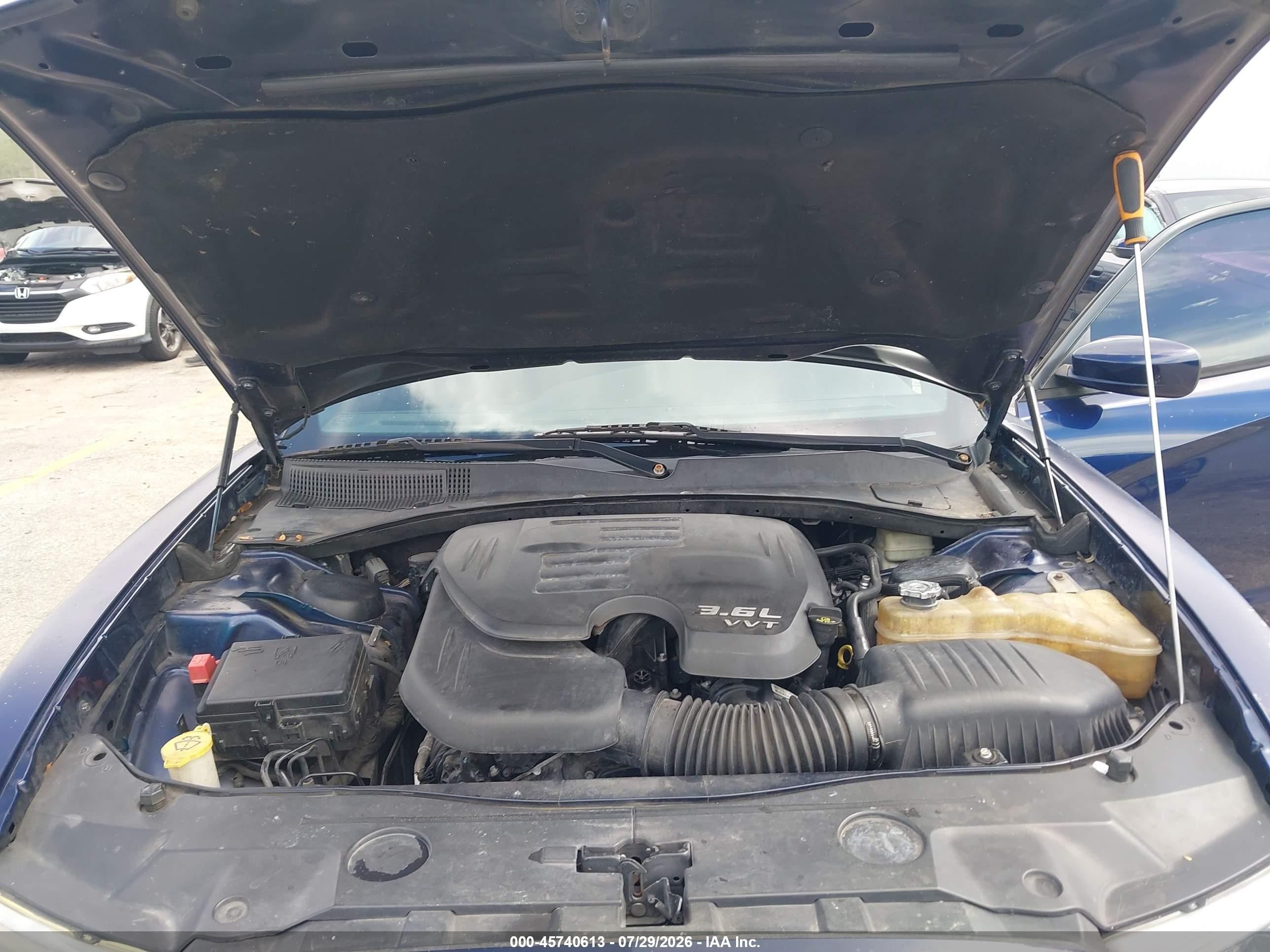 2014 Dodge Charger Se Blue vin: 2C3CDXBG9EH188125