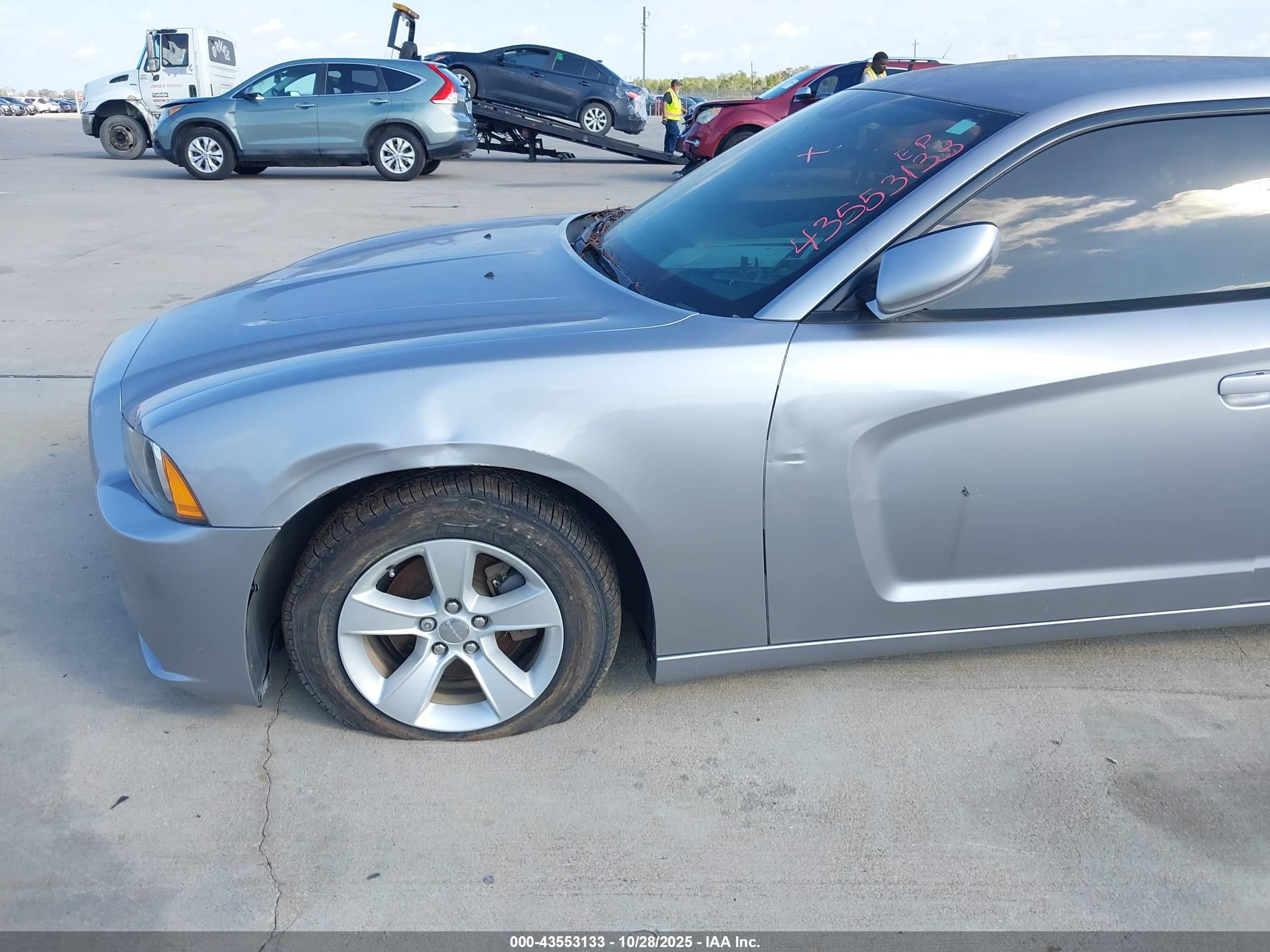 2014 Dodge Charger Se Серый vin: 2C3CDXBG9EH192983