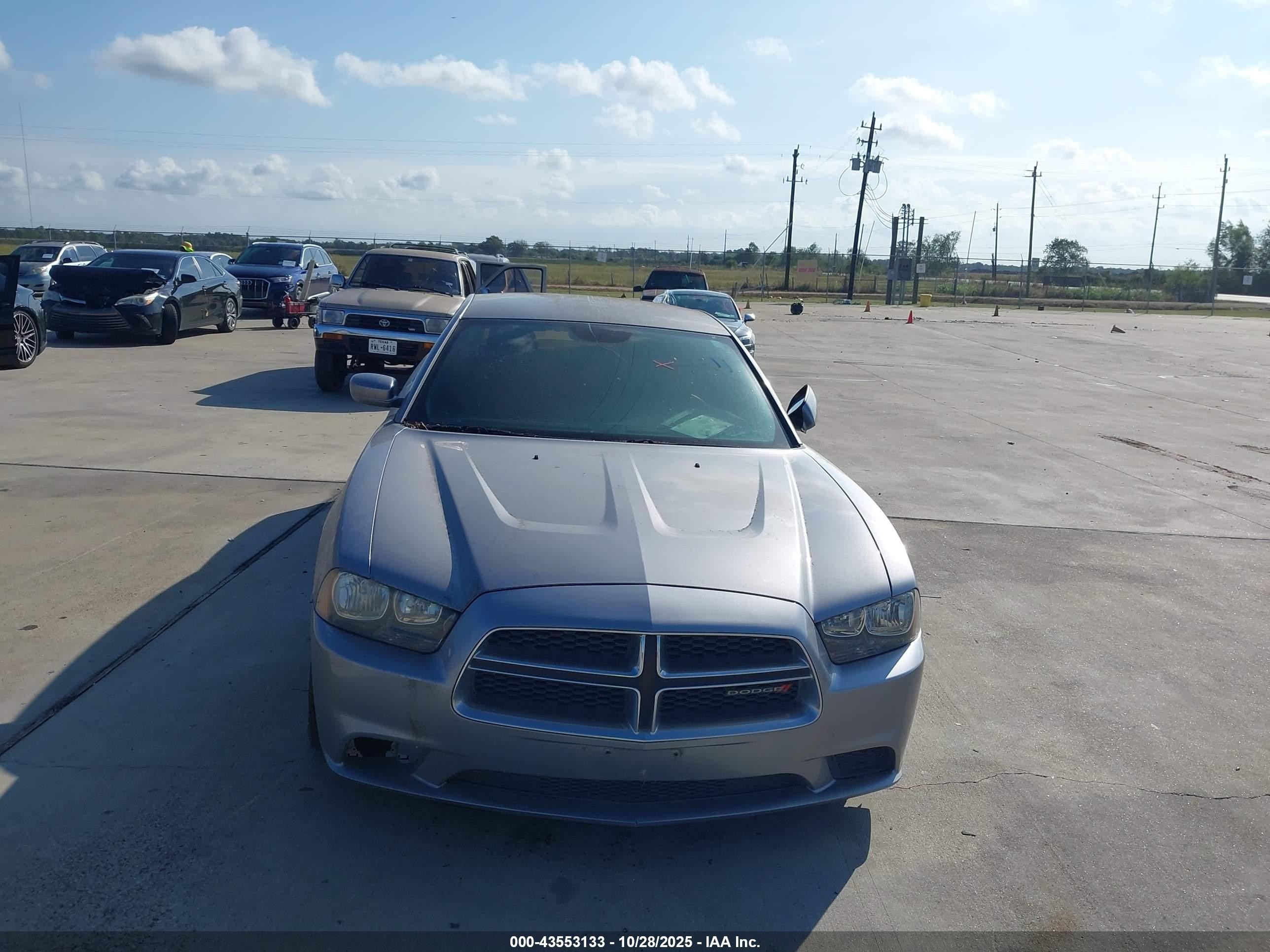 2014 Dodge Charger Se Серый vin: 2C3CDXBG9EH192983