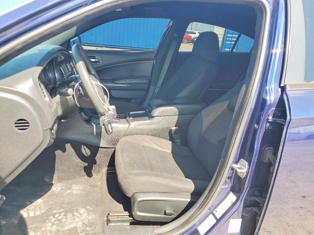 2014 Dodge Charger Se Blue vin: 2C3CDXBG9EH198332