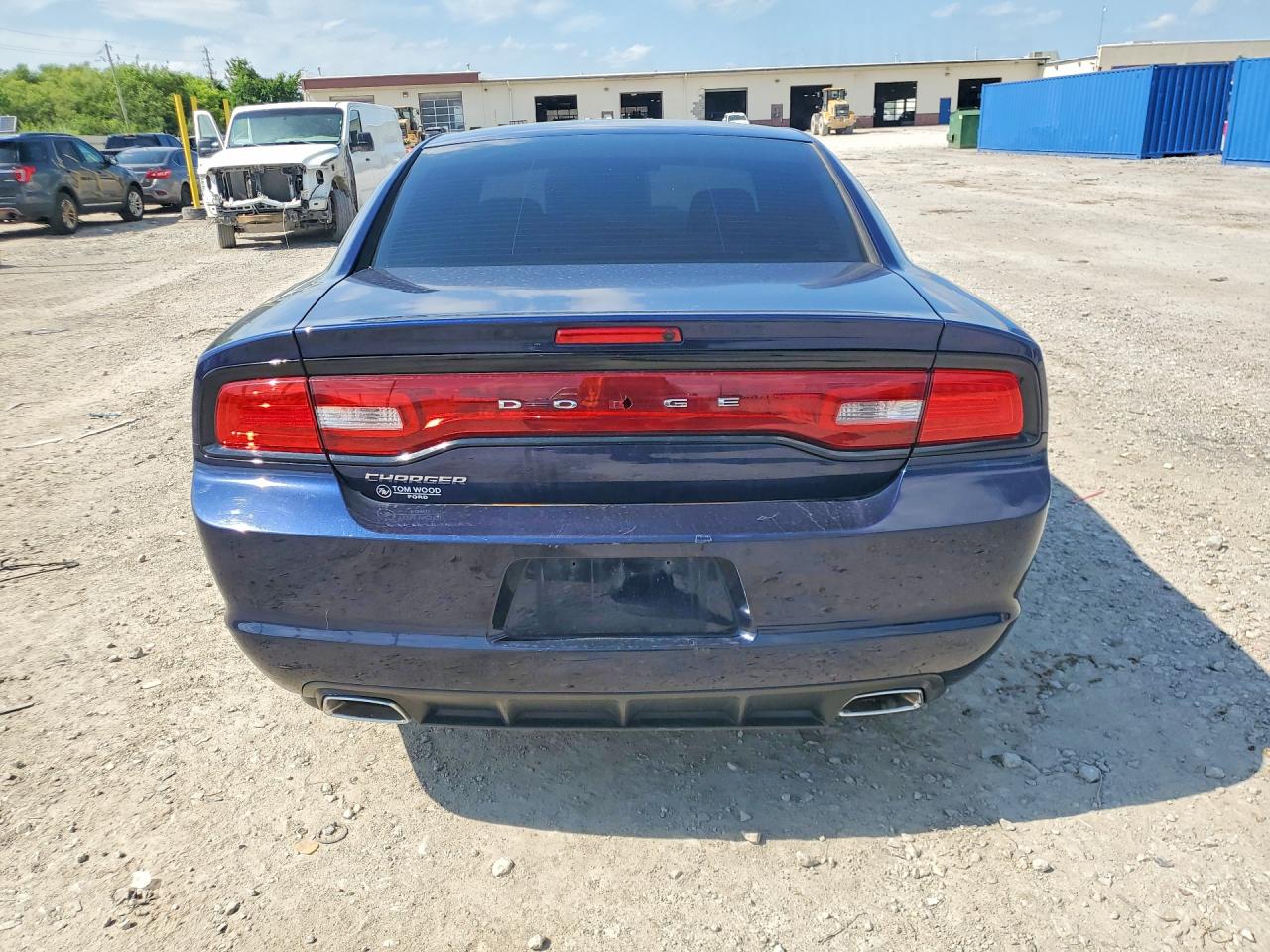 2014 Dodge Charger Se Blue vin: 2C3CDXBG9EH198332