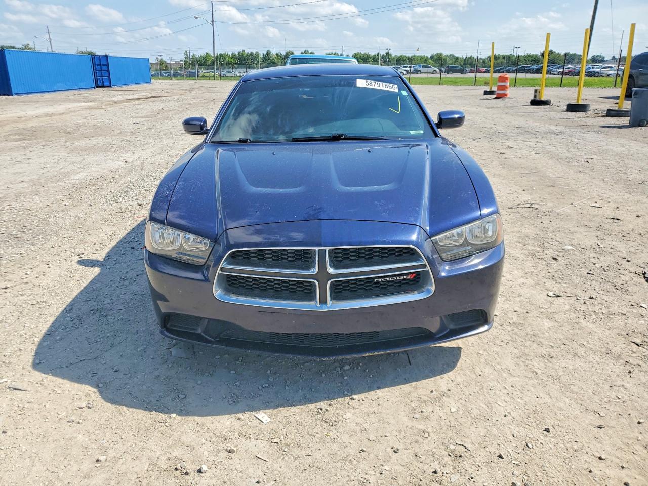 2014 Dodge Charger Se Blue vin: 2C3CDXBG9EH198332