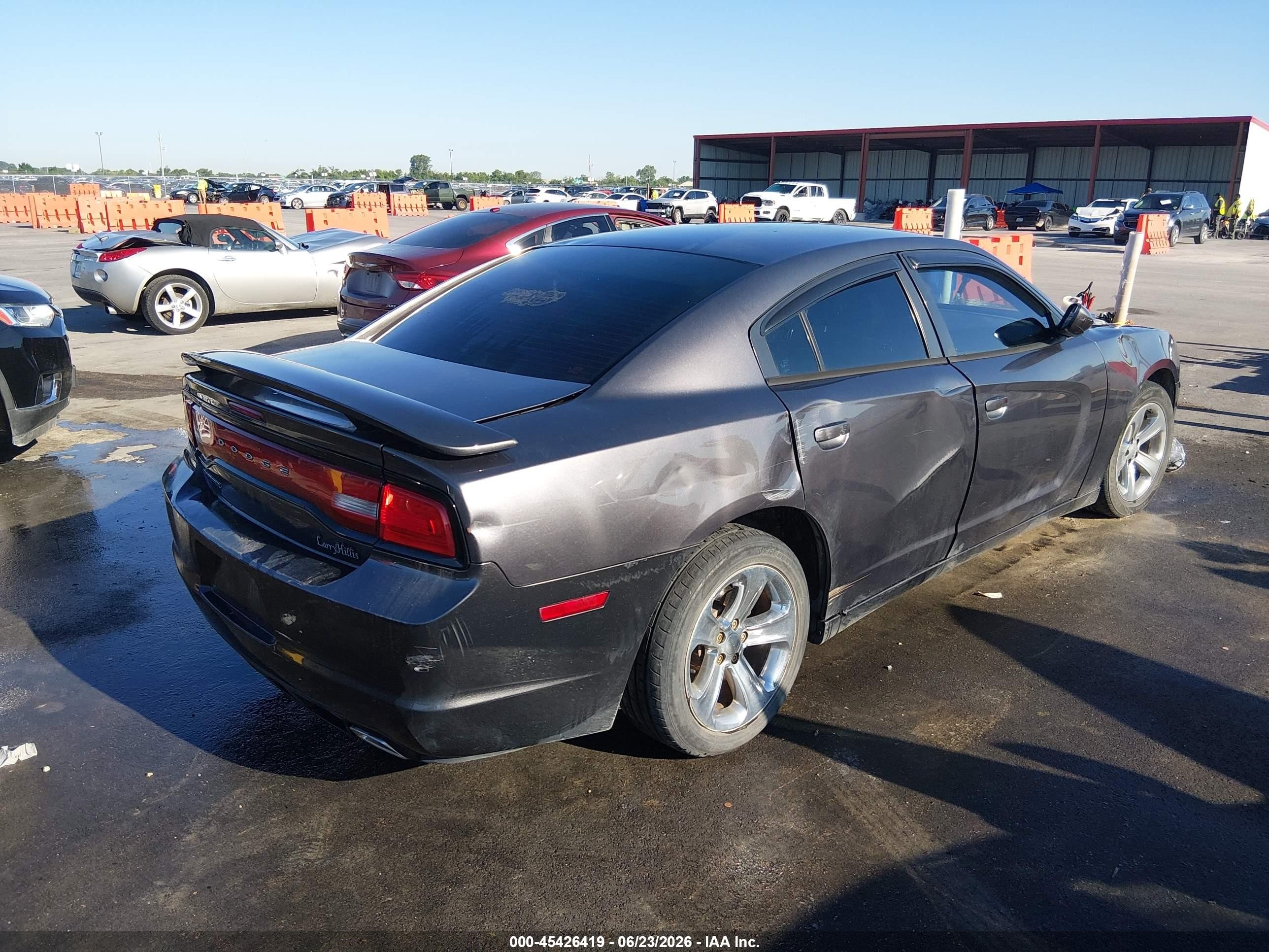 2014 Dodge Charger Se Gray vin: 2C3CDXBG9EH212293