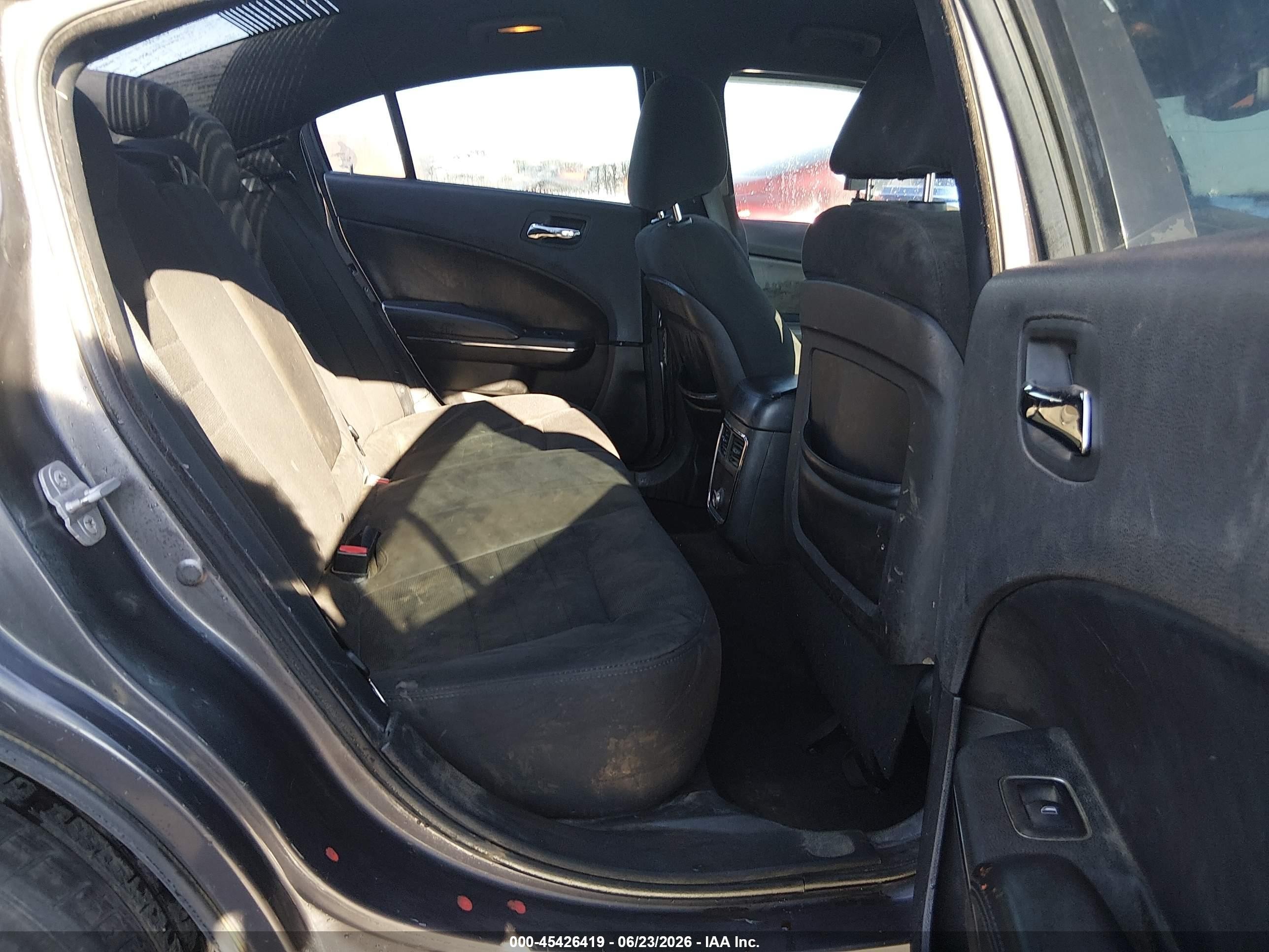 2014 Dodge Charger Se Gray vin: 2C3CDXBG9EH212293