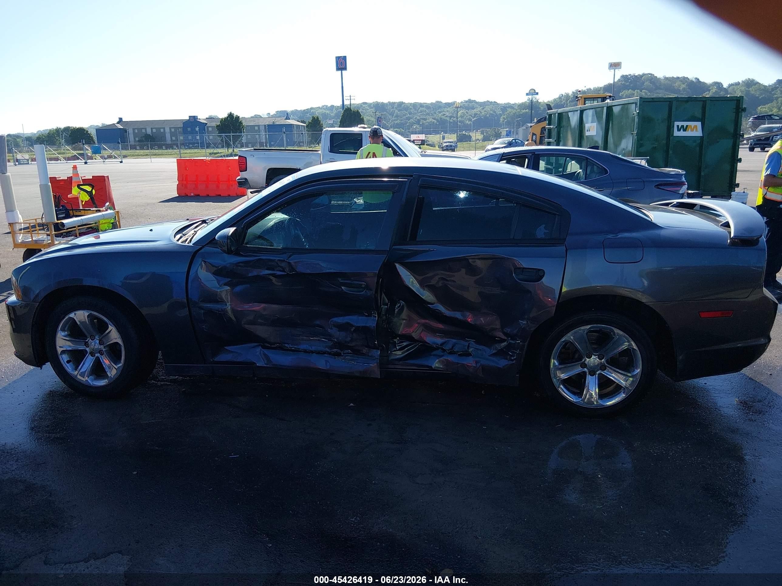 2014 Dodge Charger Se Gray vin: 2C3CDXBG9EH212293