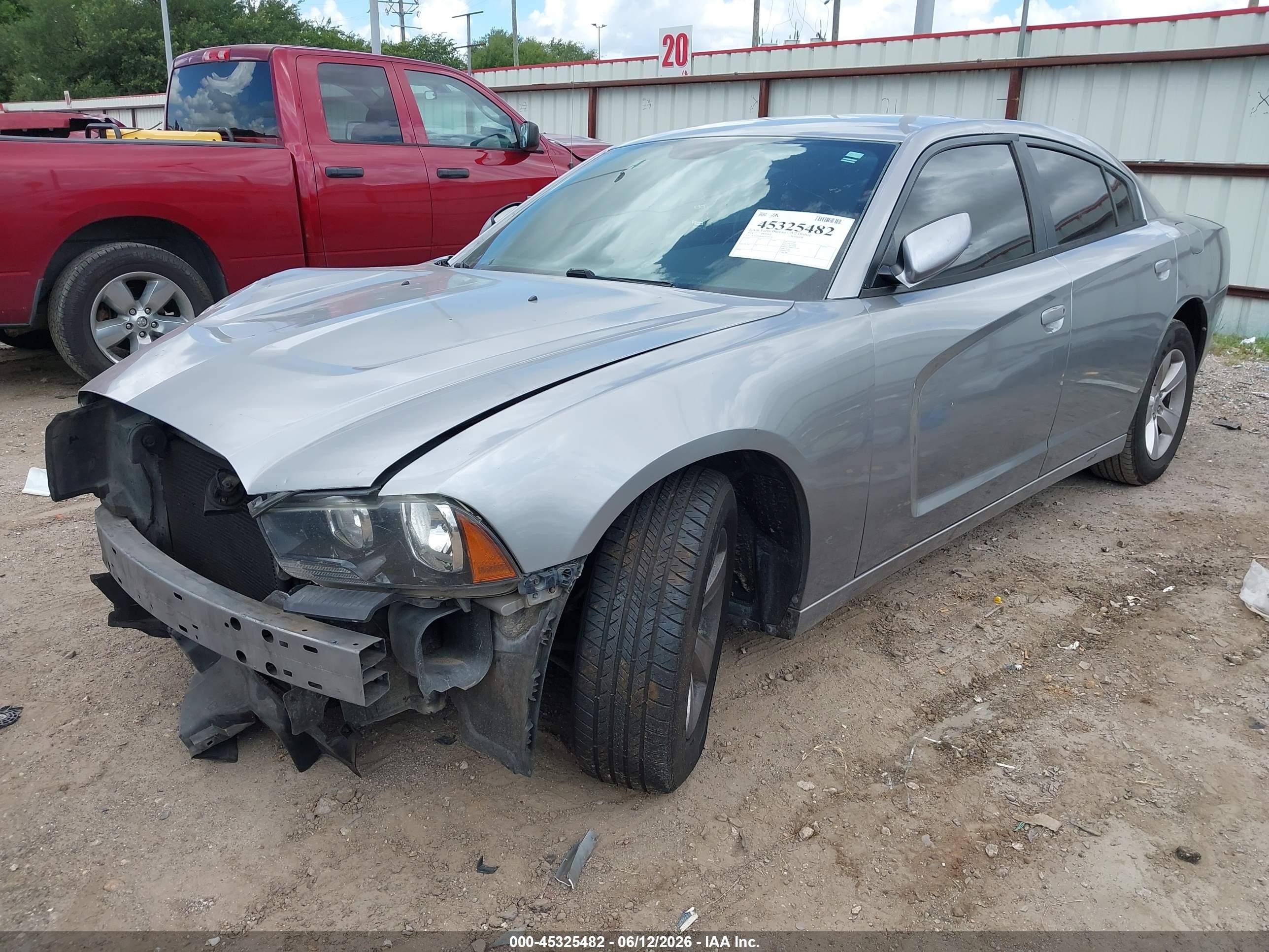 2014 Dodge Charger Se Silver vin: 2C3CDXBG9EH328478