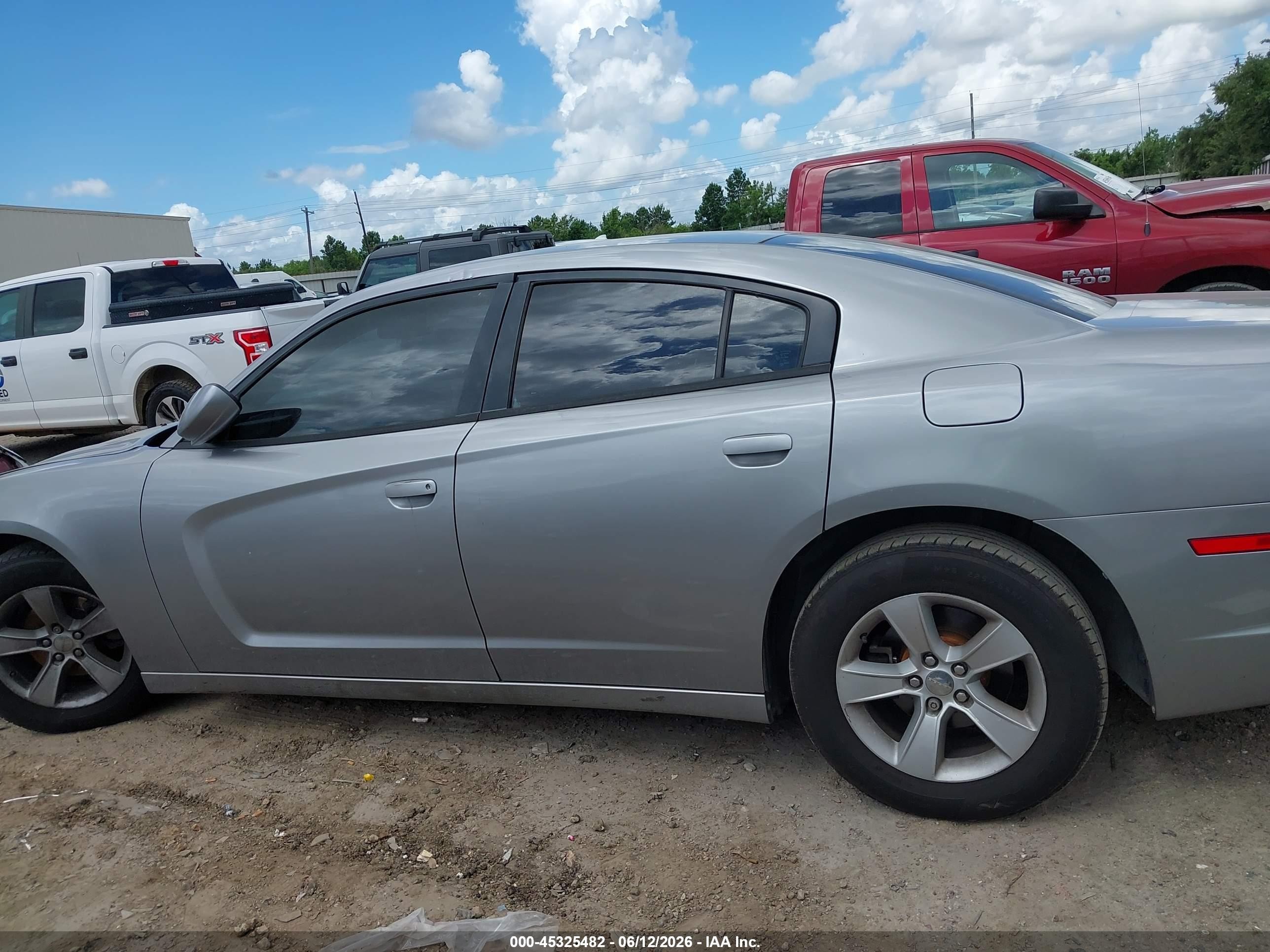 2014 Dodge Charger Se Silver vin: 2C3CDXBG9EH328478