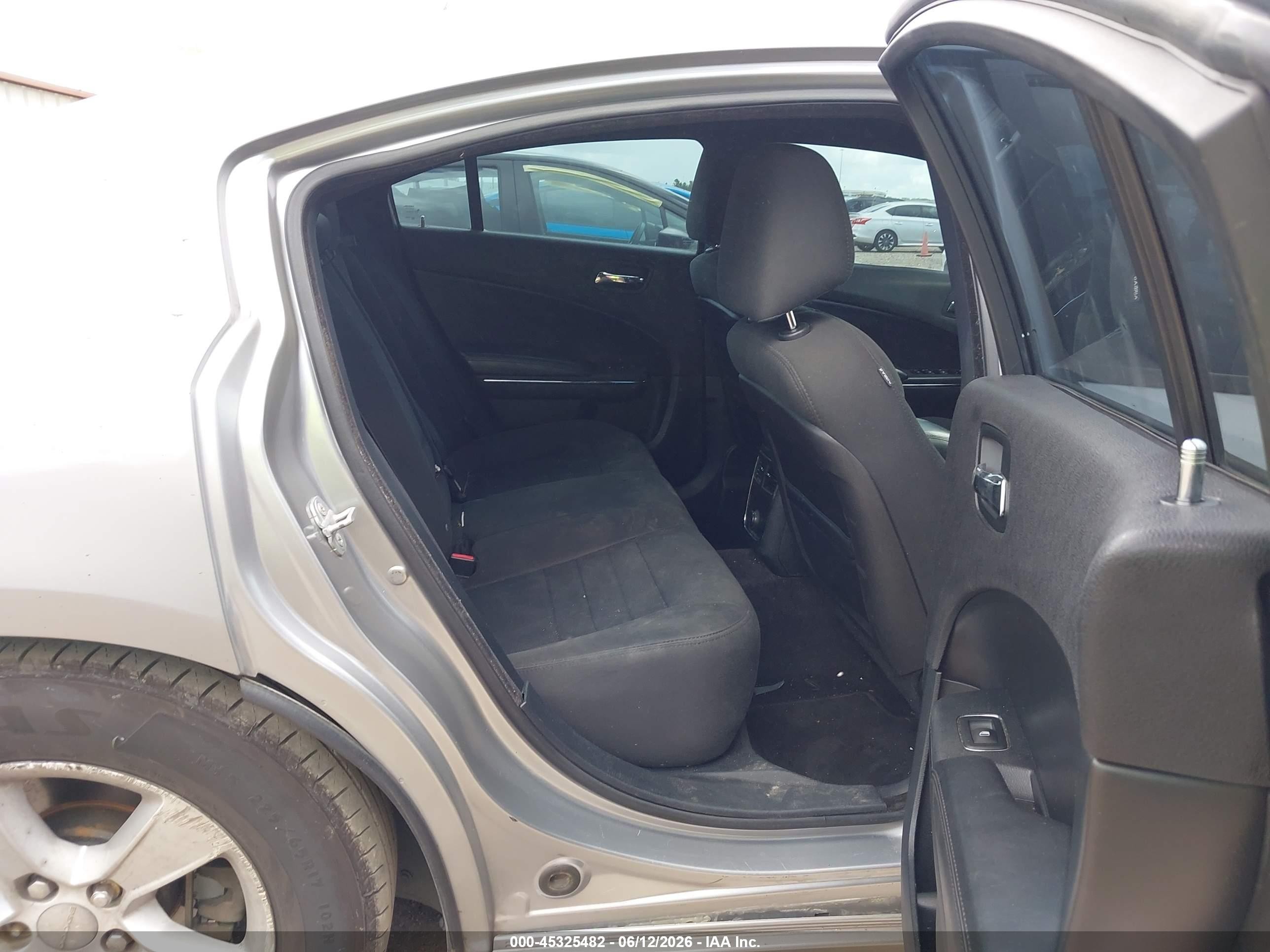 2014 Dodge Charger Se Silver vin: 2C3CDXBG9EH328478