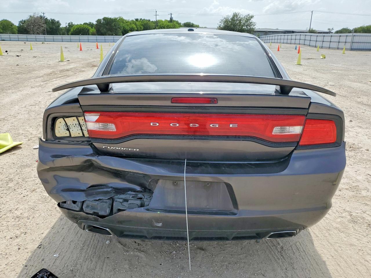 2014 Dodge Charger Se Gray vin: 2C3CDXBG9EH350206