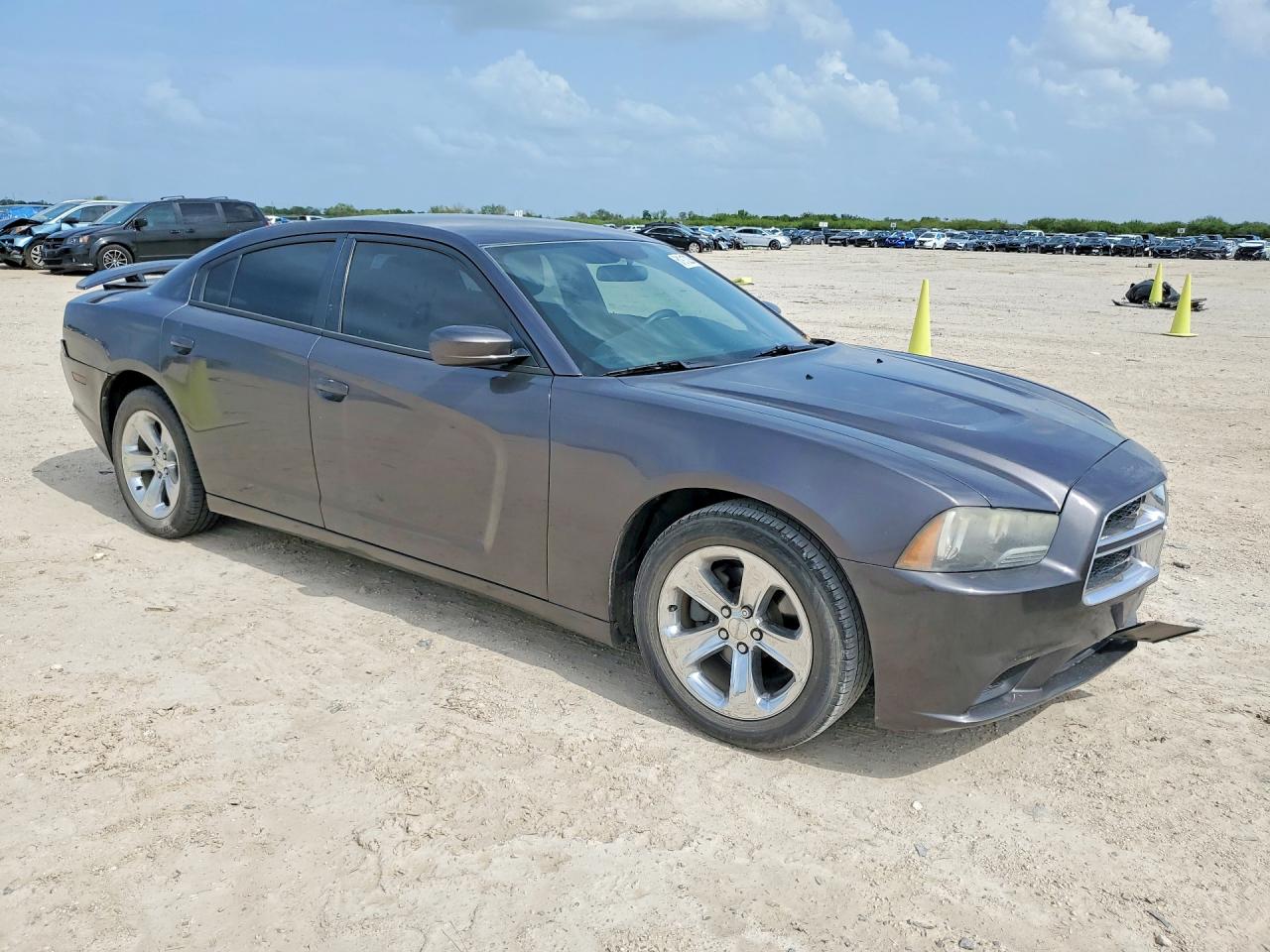 2014 Dodge Charger Se Gray vin: 2C3CDXBG9EH350206