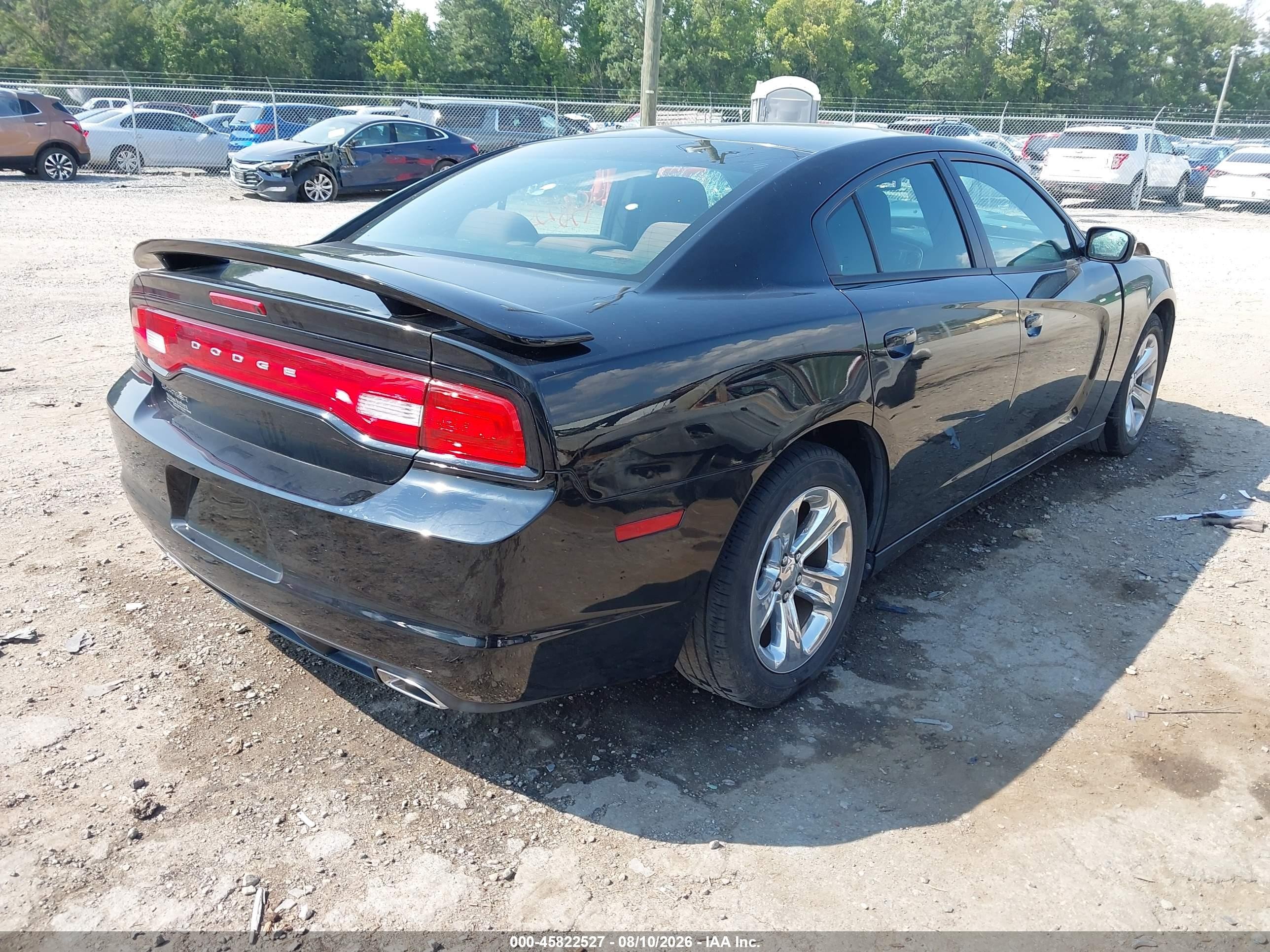 2014 Dodge Charger Se Черный vin: 2C3CDXBG9EH363165