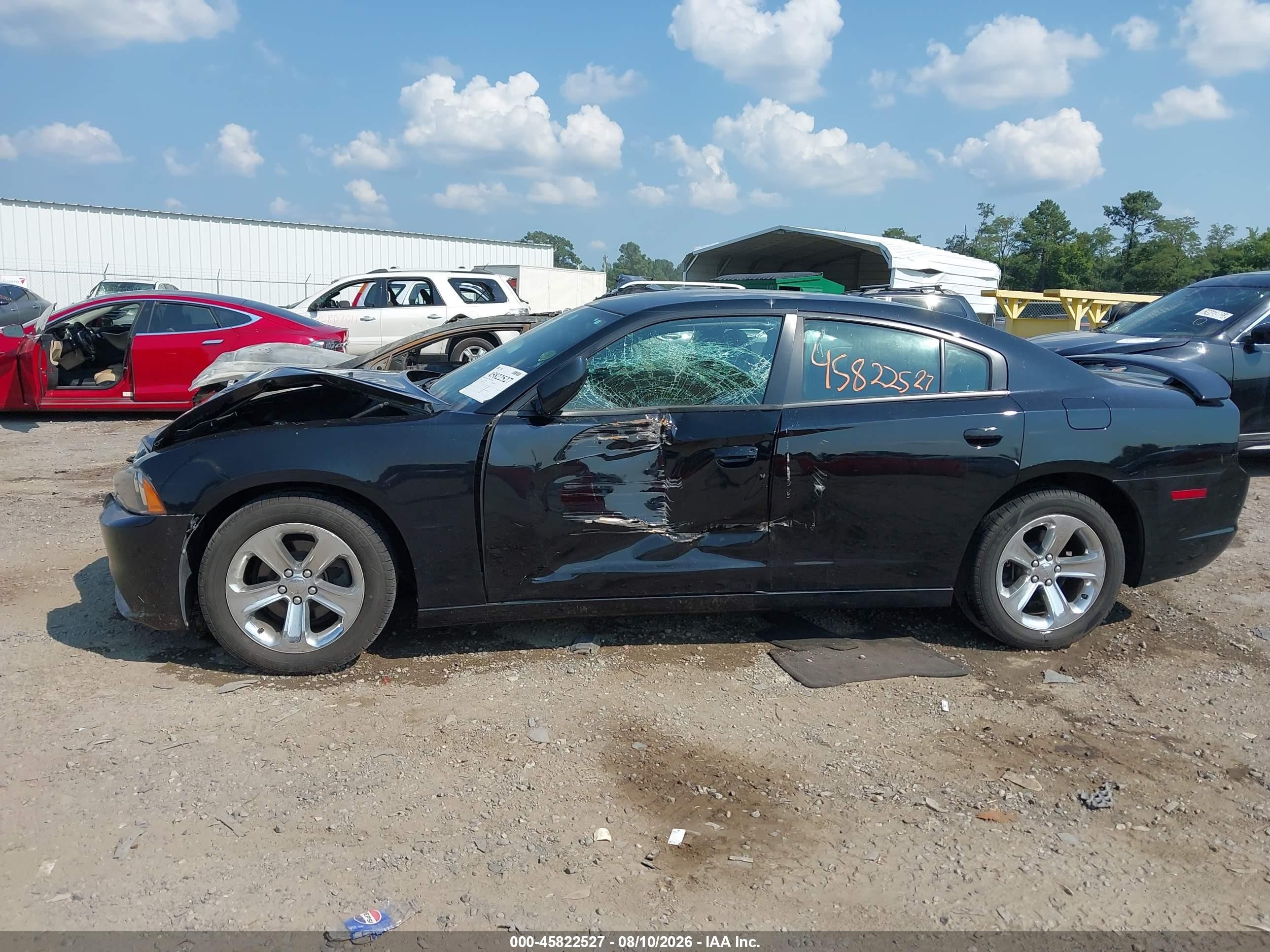 2014 Dodge Charger Se Черный vin: 2C3CDXBG9EH363165