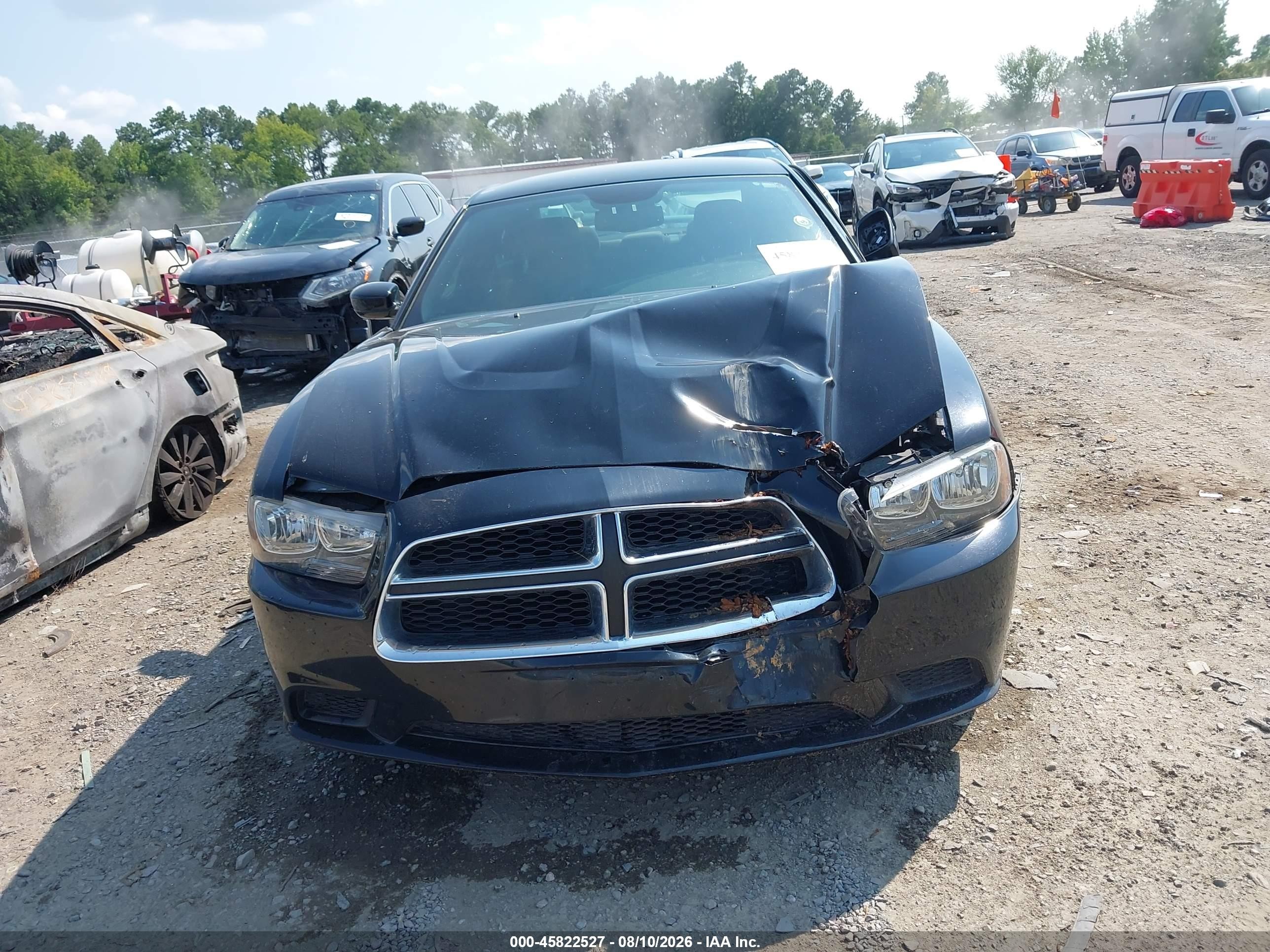 2014 Dodge Charger Se Черный vin: 2C3CDXBG9EH363165