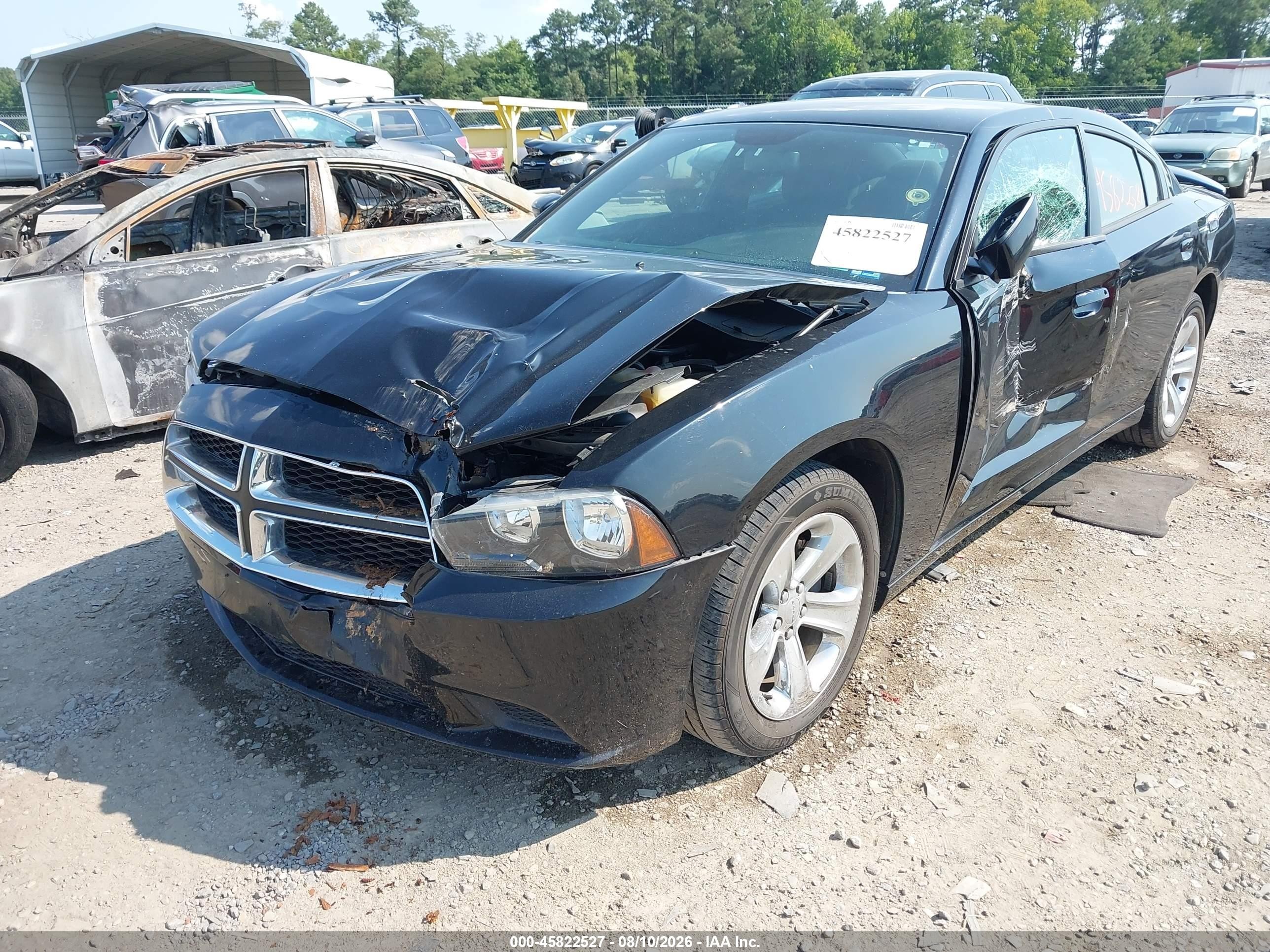 2014 Dodge Charger Se Черный vin: 2C3CDXBG9EH363165