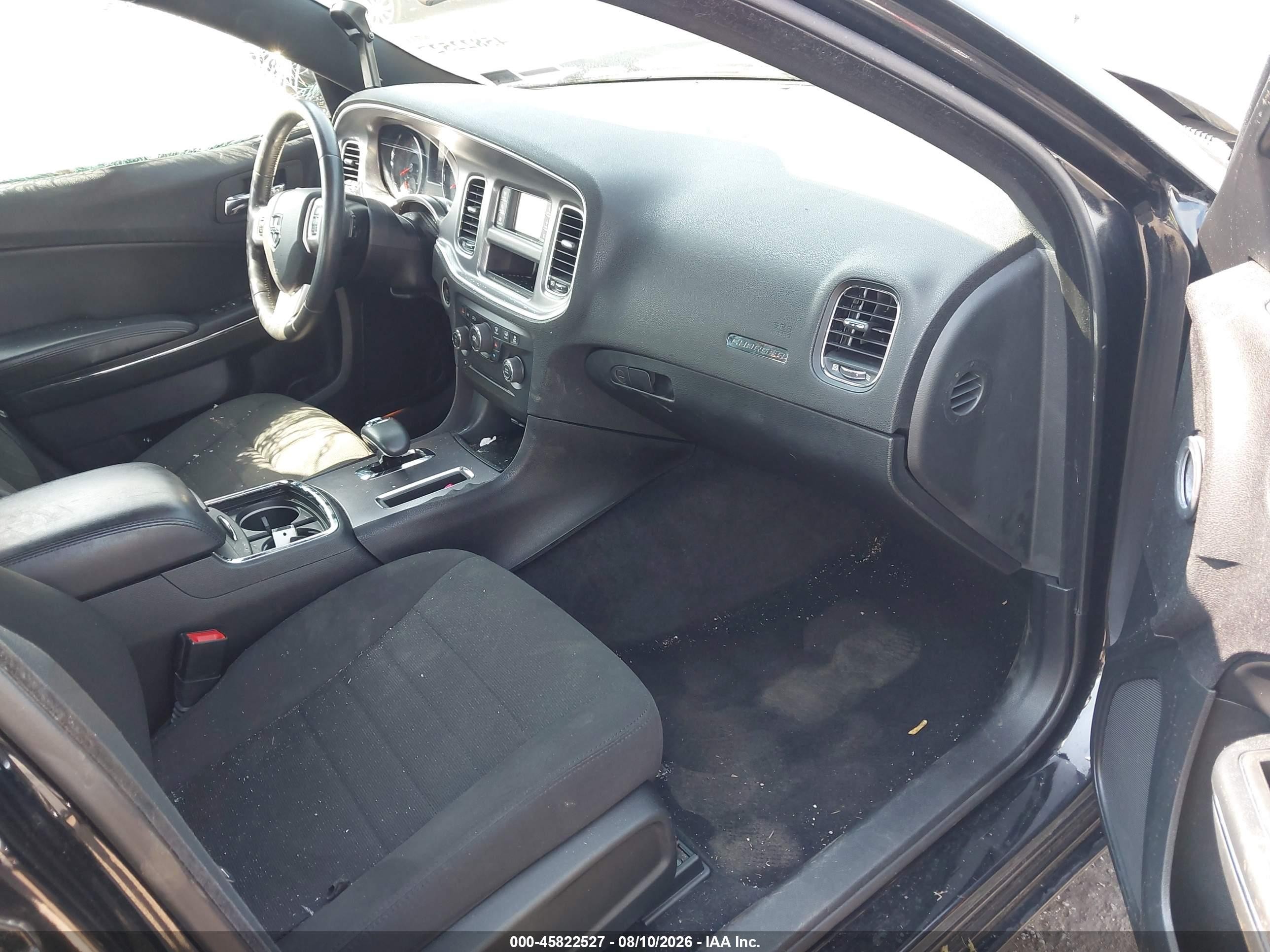 2014 Dodge Charger Se Черный vin: 2C3CDXBG9EH363165