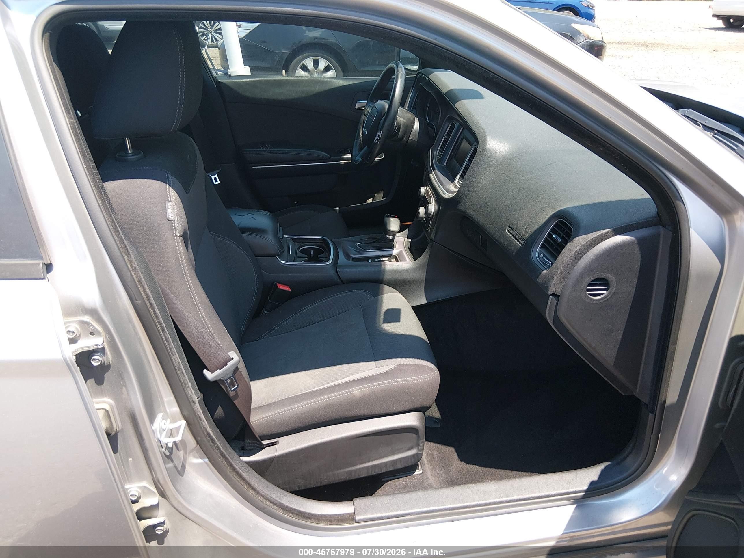2015 Dodge Charger Se Silver vin: 2C3CDXBG9FH722290