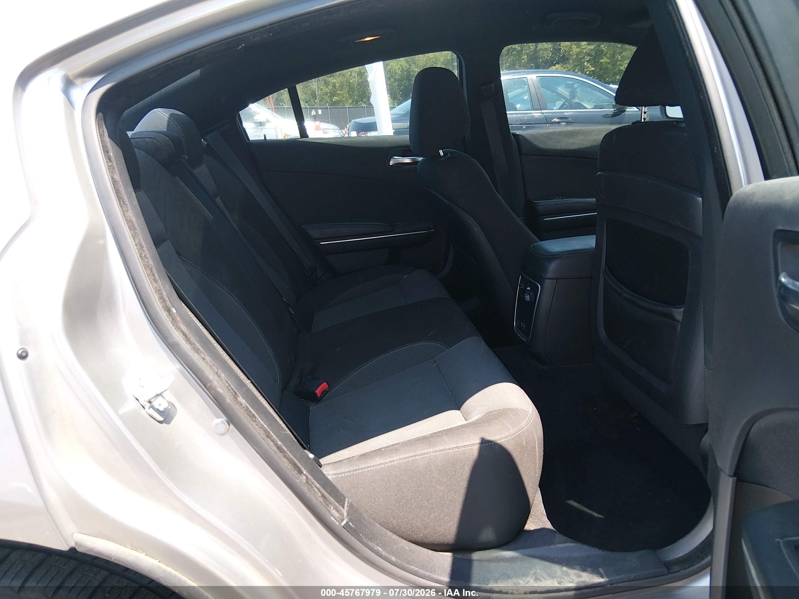 2015 Dodge Charger Se Silver vin: 2C3CDXBG9FH722290