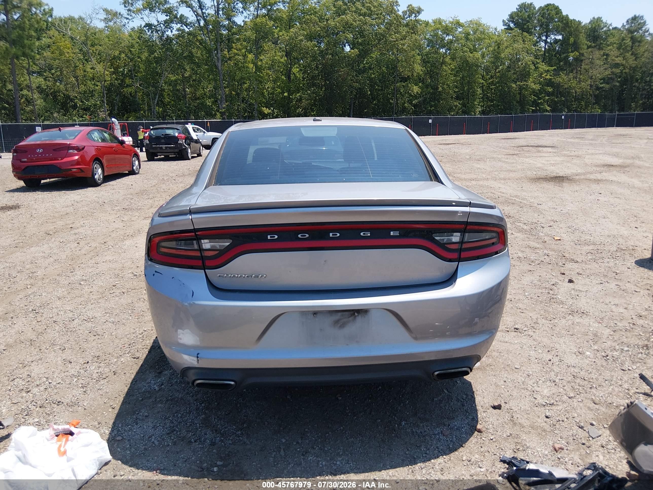 2015 Dodge Charger Se Silver vin: 2C3CDXBG9FH722290